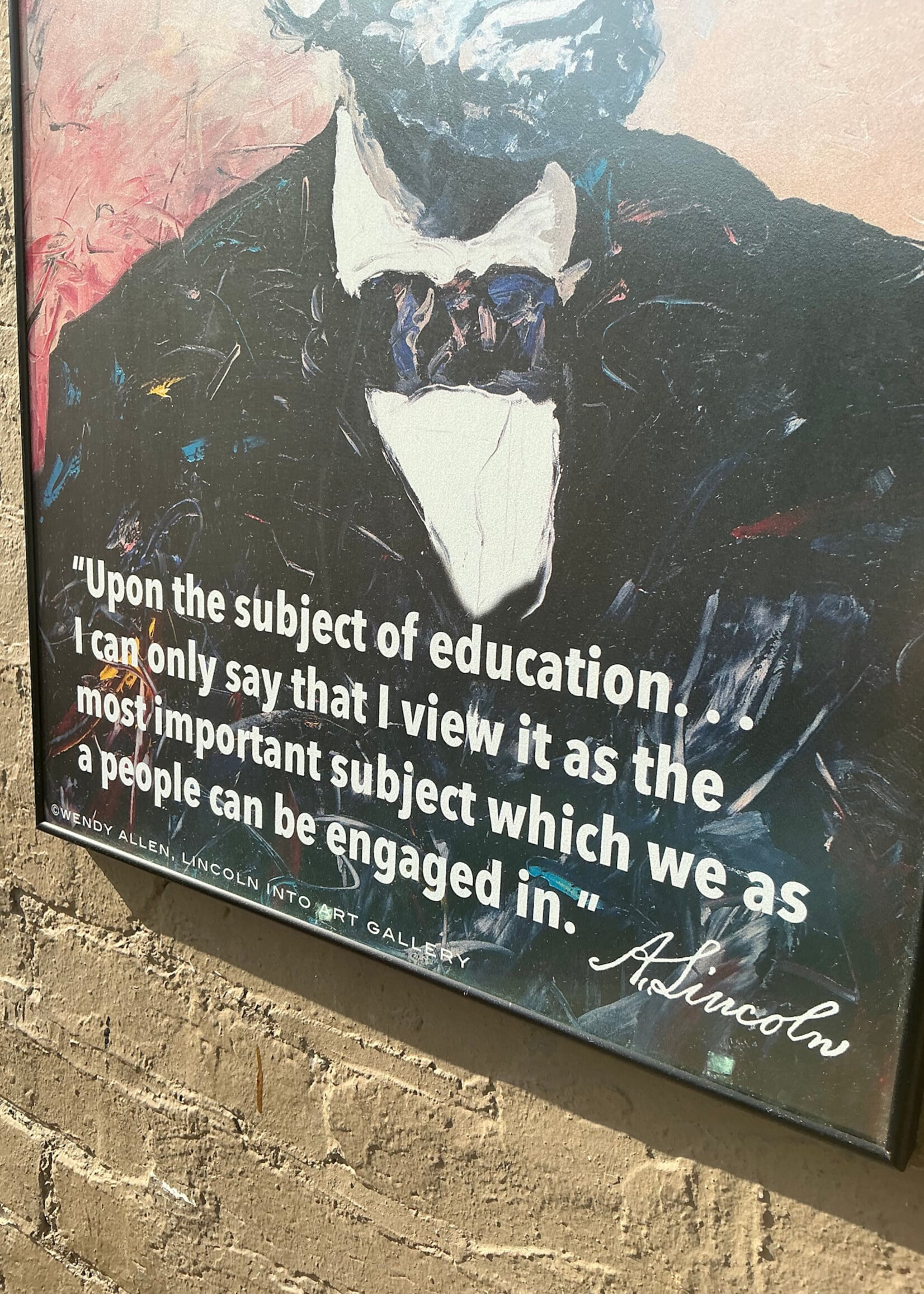GOODWOOD Abe Lincoln Poster