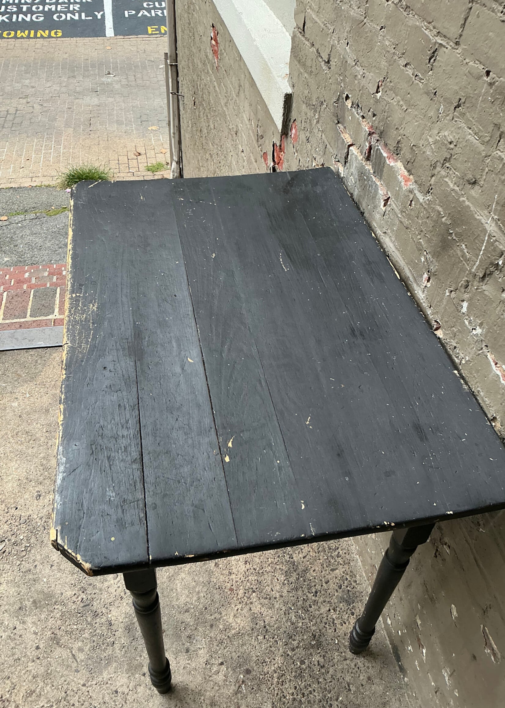 GOODWOOD 19th Century Painted Farm Table