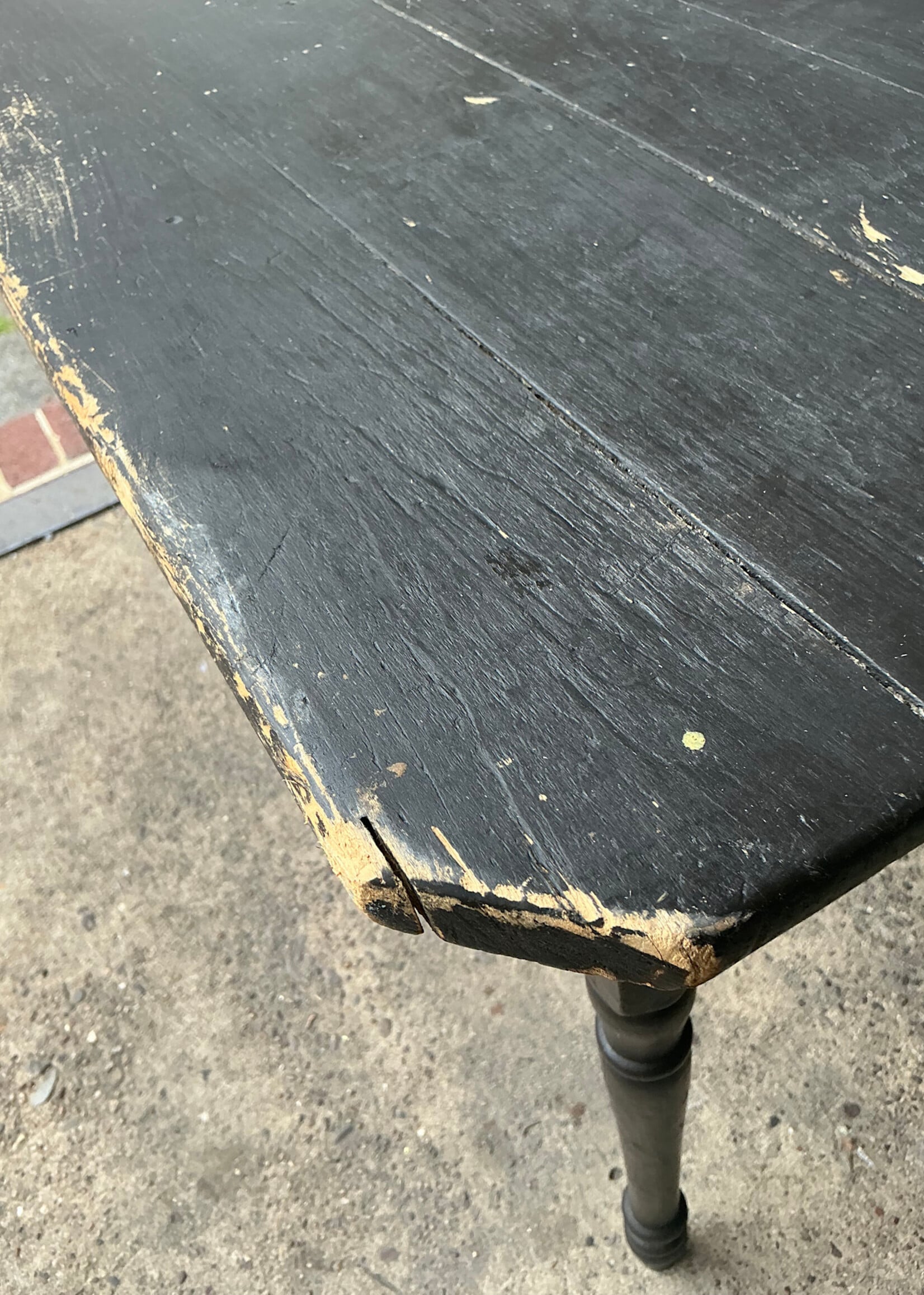 GOODWOOD 19th Century Painted Farm Table
