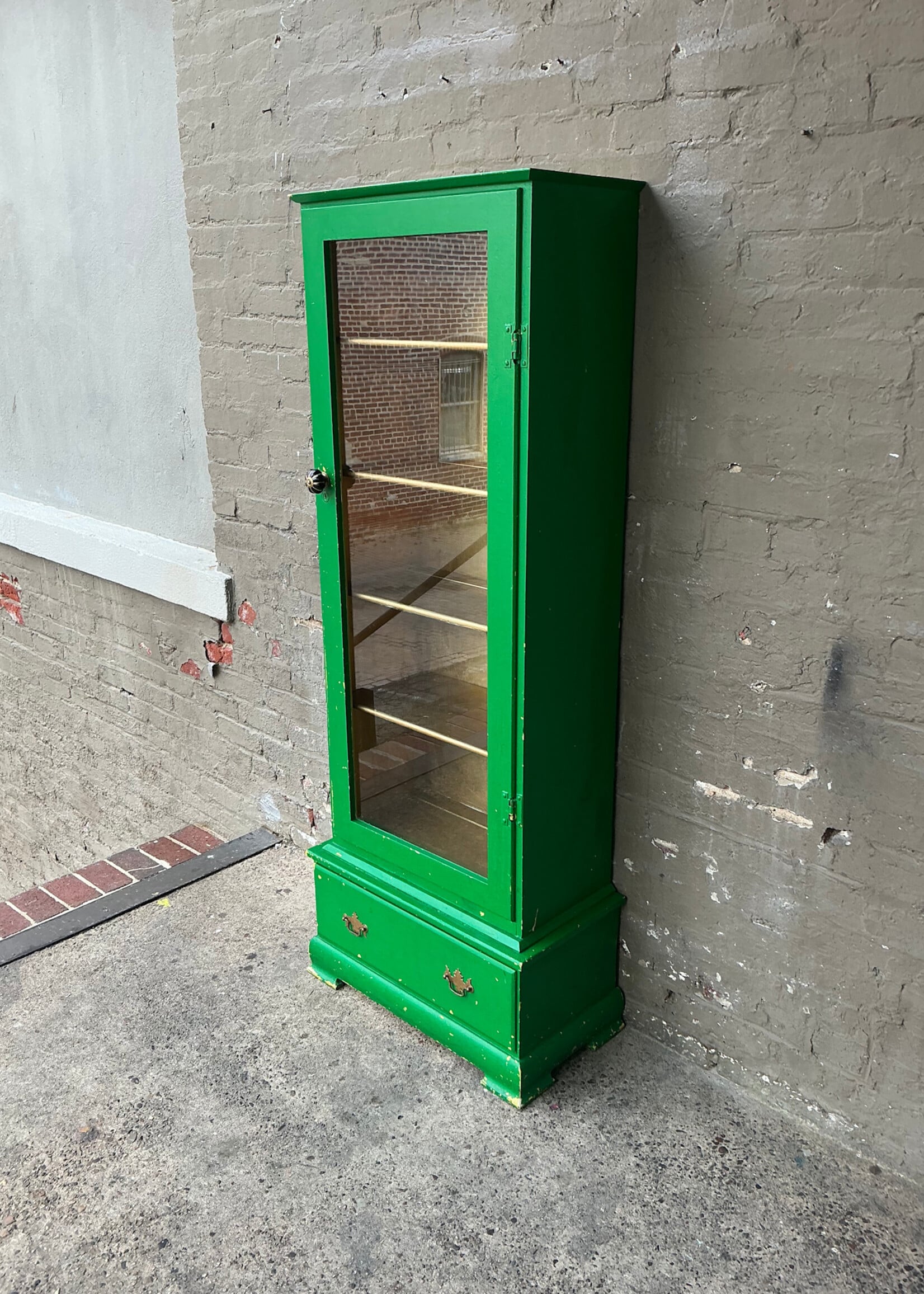 GOODWOOD Vintage Painted Display Cabinet