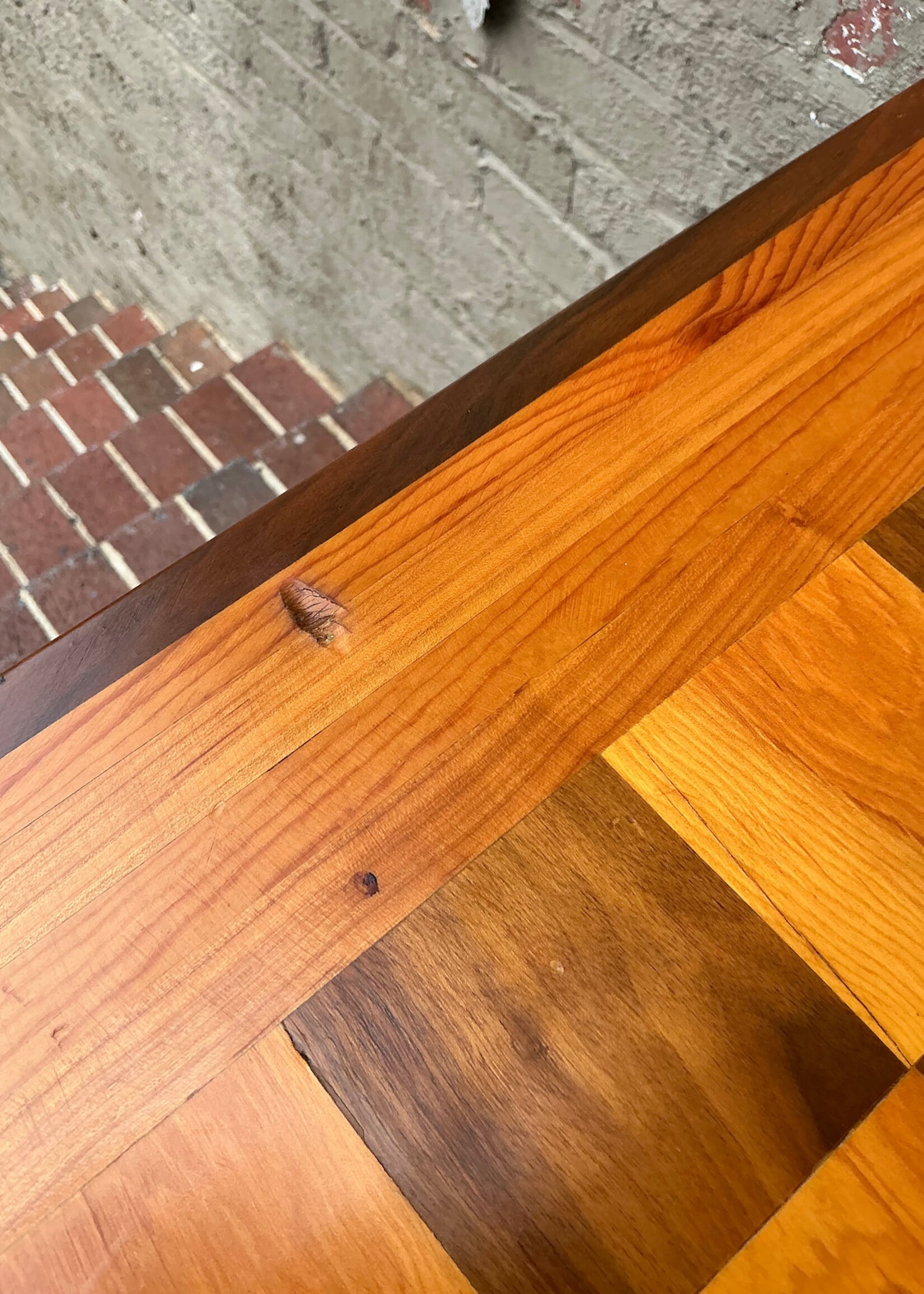 GOODWOOD MCM Parquet Top Table
