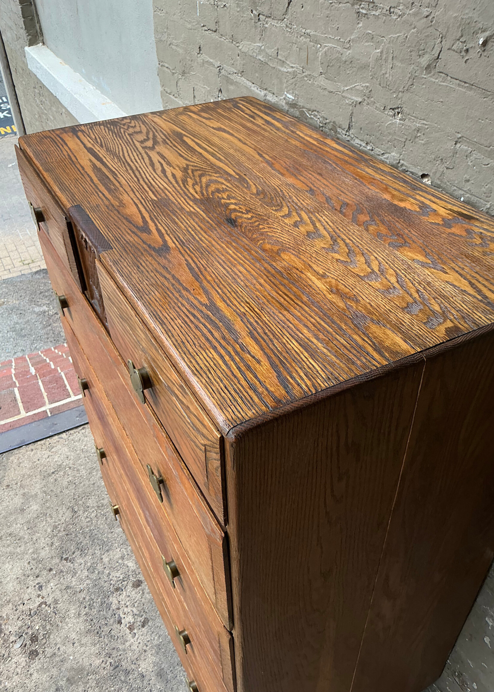 GOODWOOD MCM Solid Oak Chest of Drawers