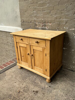 GOODWOOD Antique Scrubbed Pine Cabinet