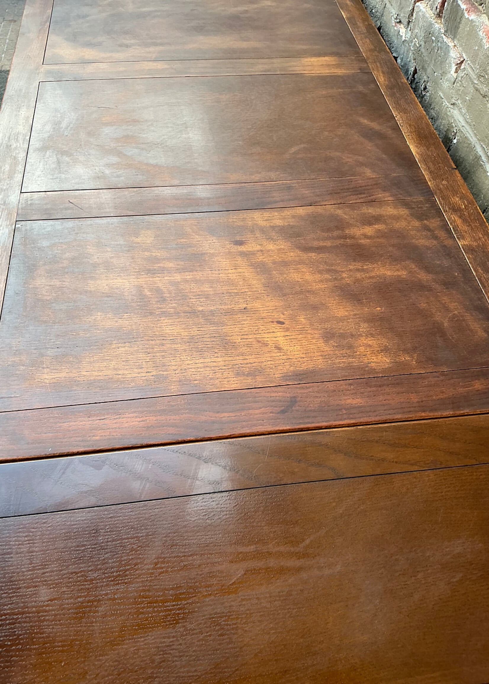 GOODWOOD Vintage Oak Draw Leaf Table