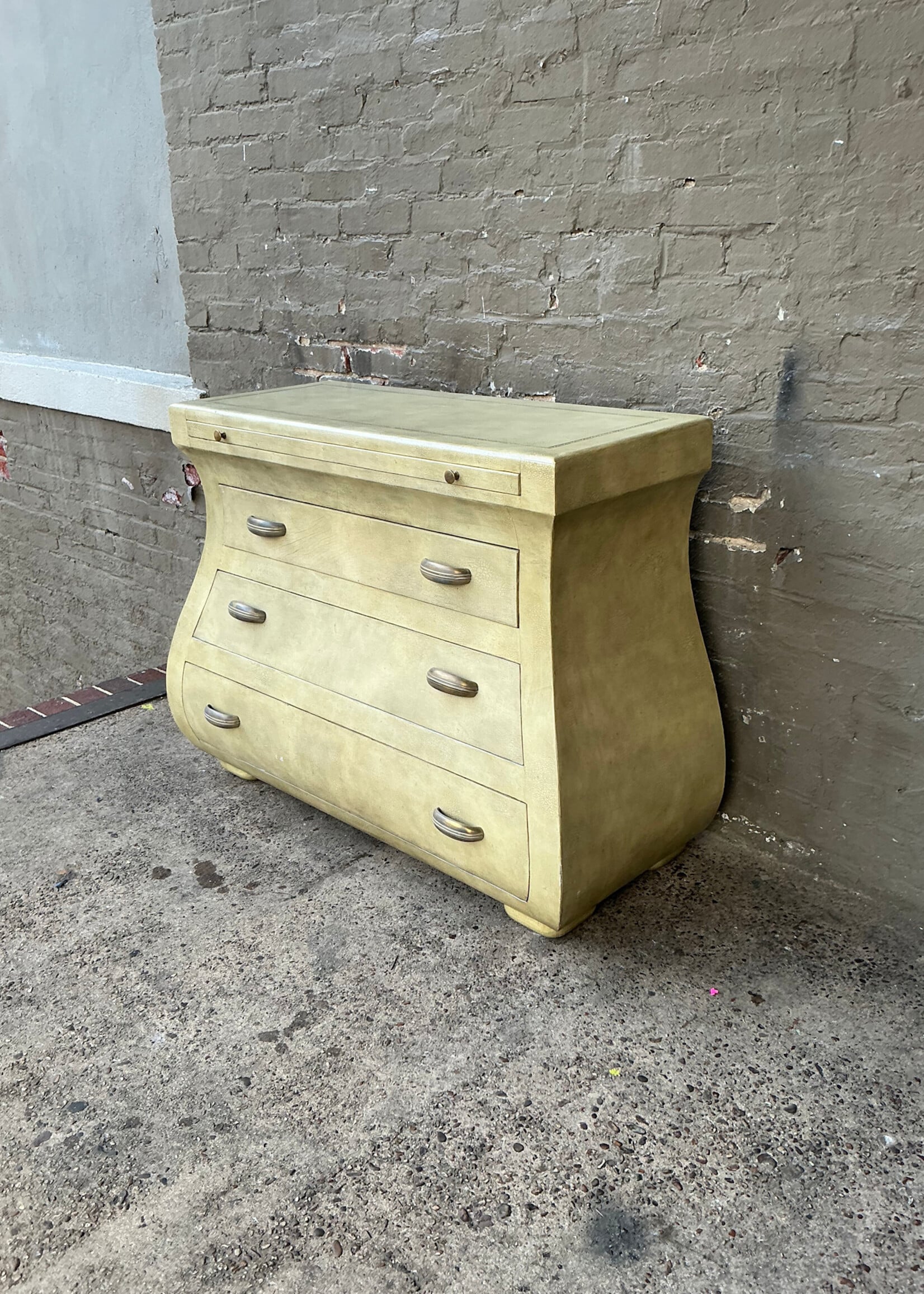 GOODWOOD Maitland Smith Leather Bound Bombay Chest
