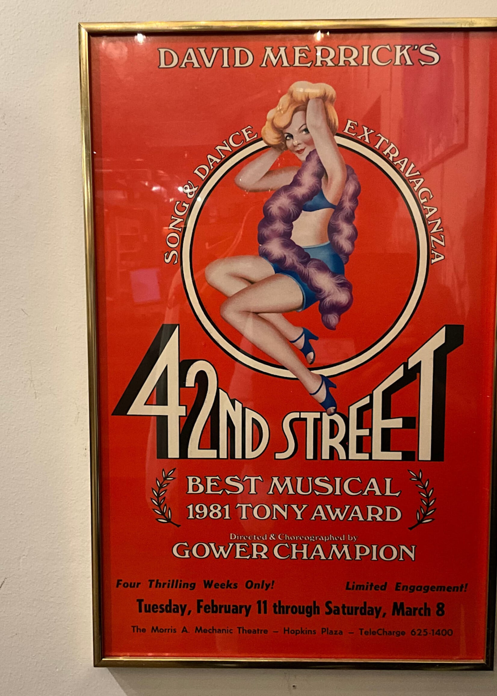 GOODWOOD 42nd Street Poster