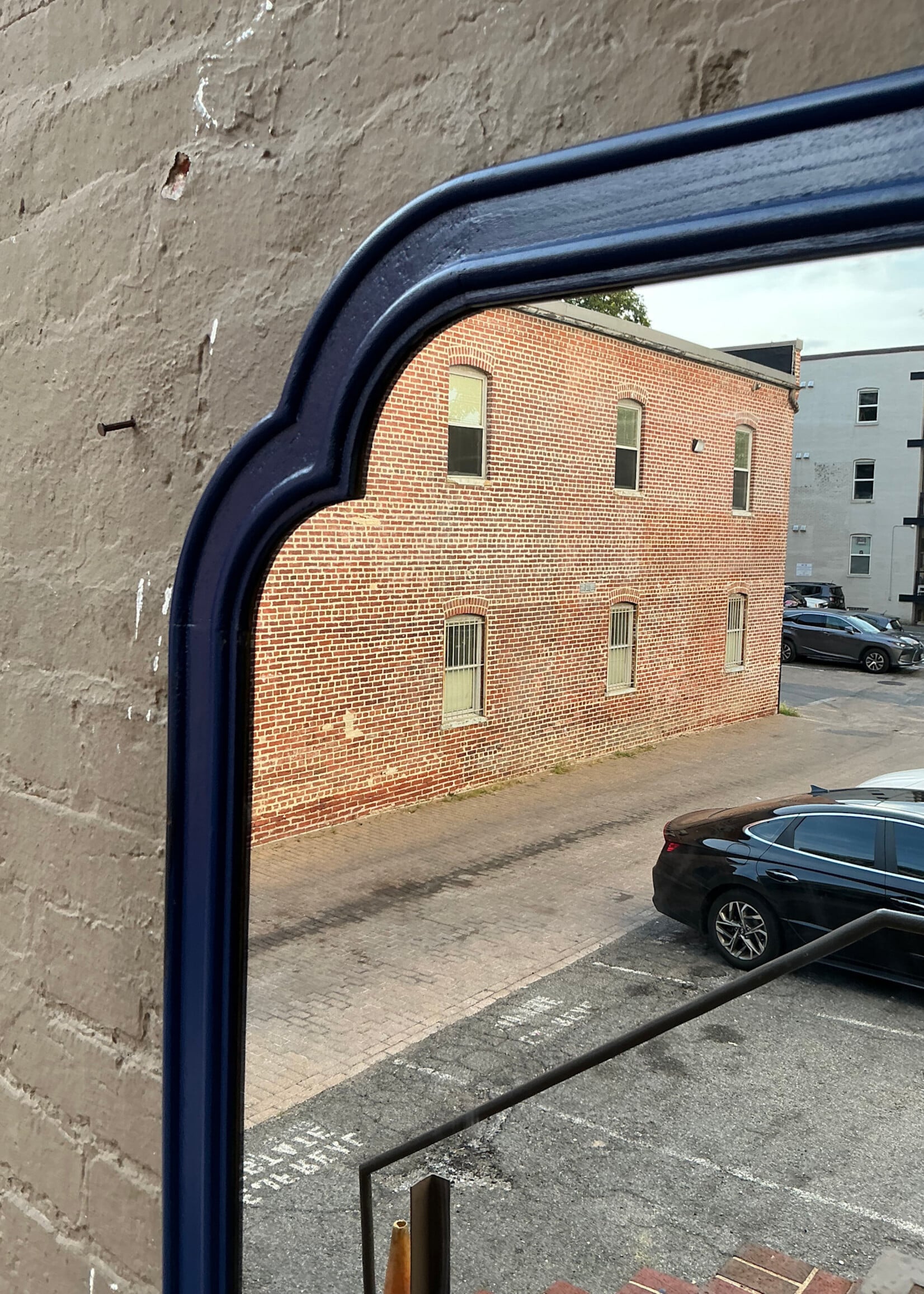 GOODWOOD Vintage Navy Mirror