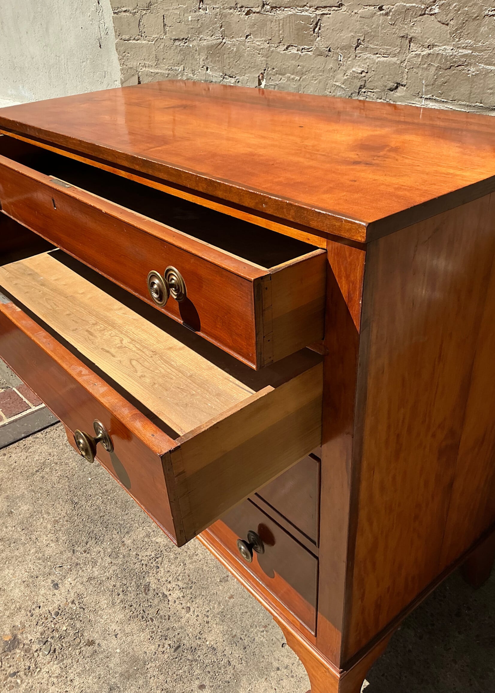GOODWOOD Chippendale Chest of Drawers, Cherry, c. 1820