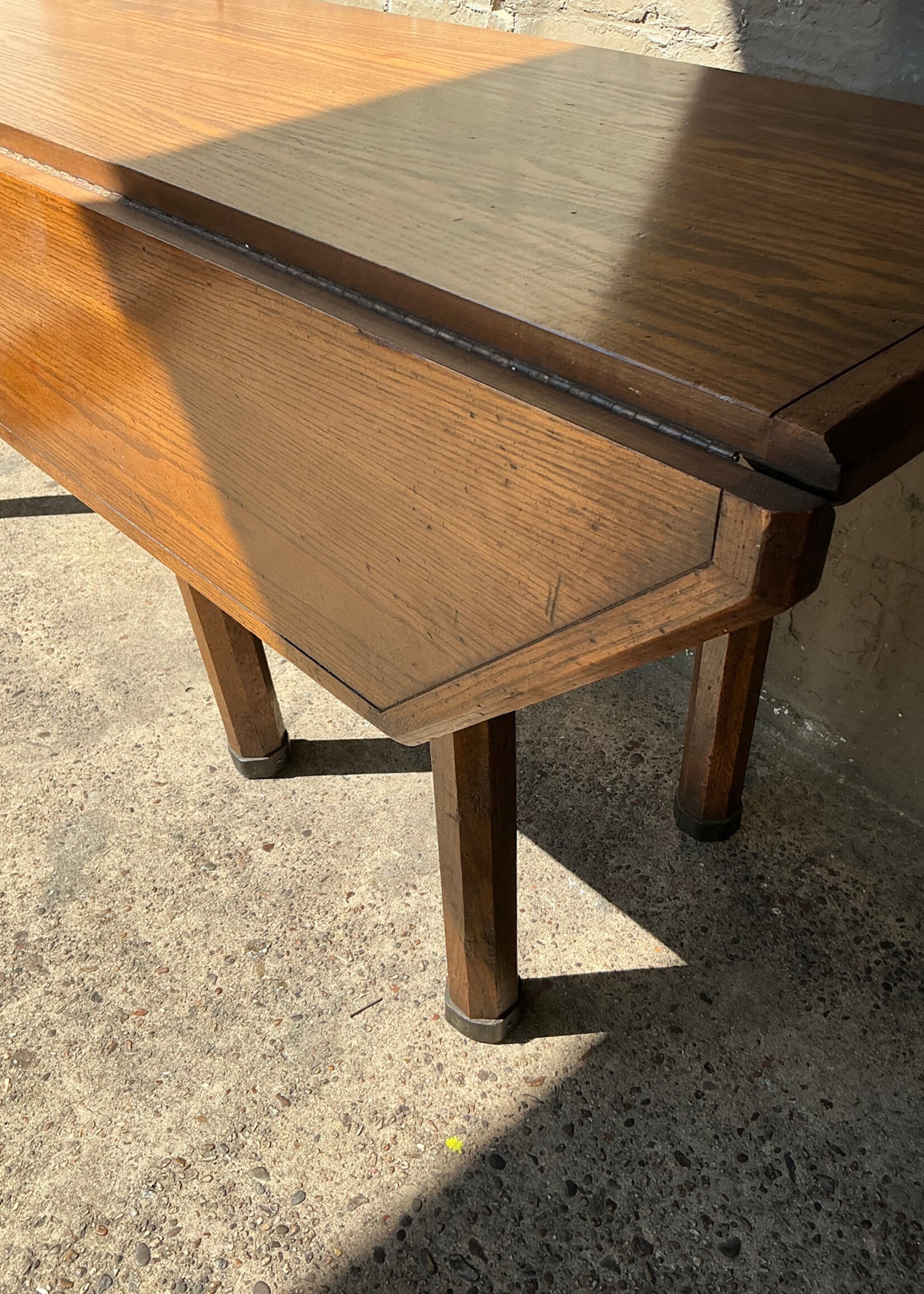 GOODWOOD Vintage Oak Drop-Leaf Dining Table