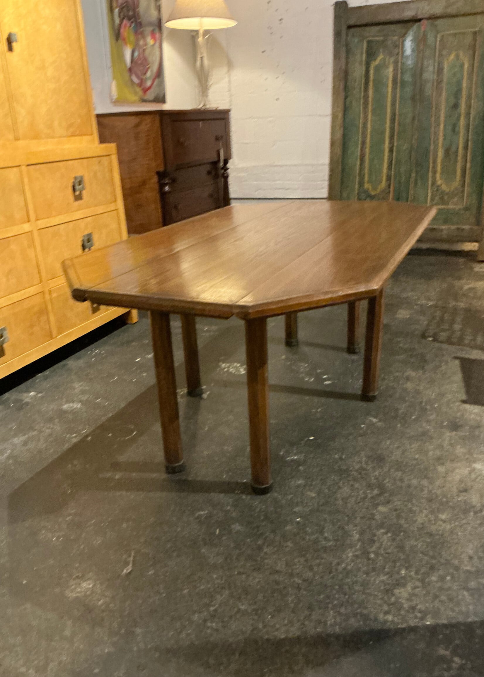 GOODWOOD Vintage Oak Drop-Leaf Dining Table