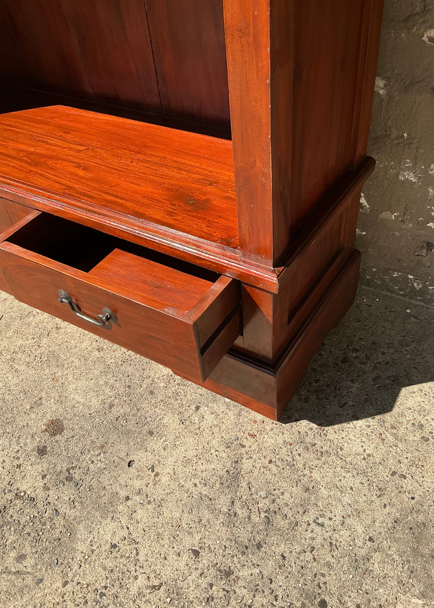 GOODWOOD Solid Wood Storage Bookcase