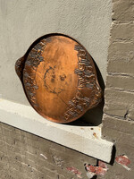 GOODWOOD Arts & Crafts Copper Tray, Signed RS 1919