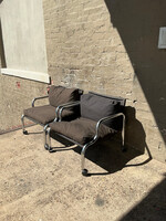 GOODWOOD Pair of Swedish Modern Arm Chairs