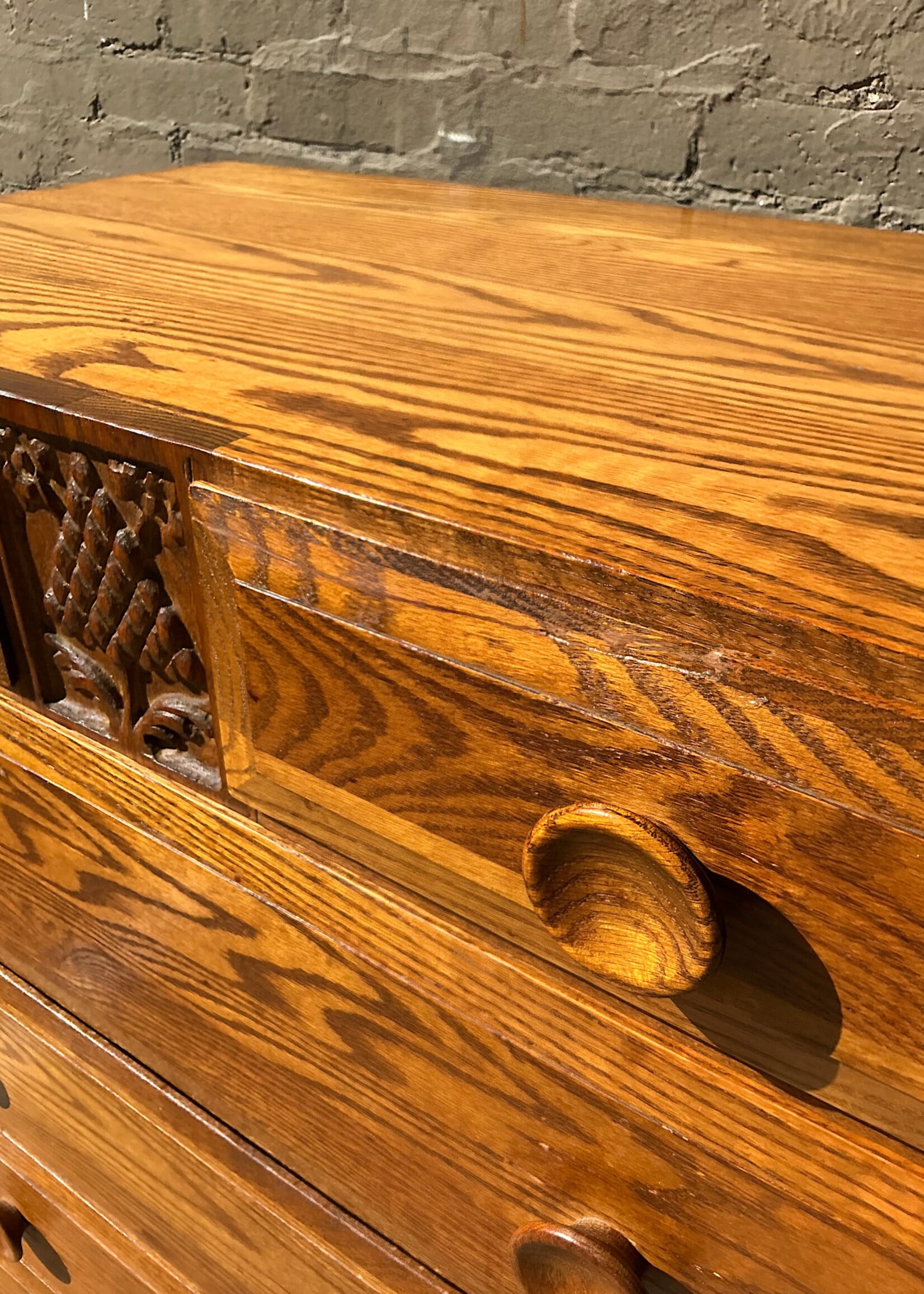 GOODWOOD MCM Solid Oak Chest of Drawers