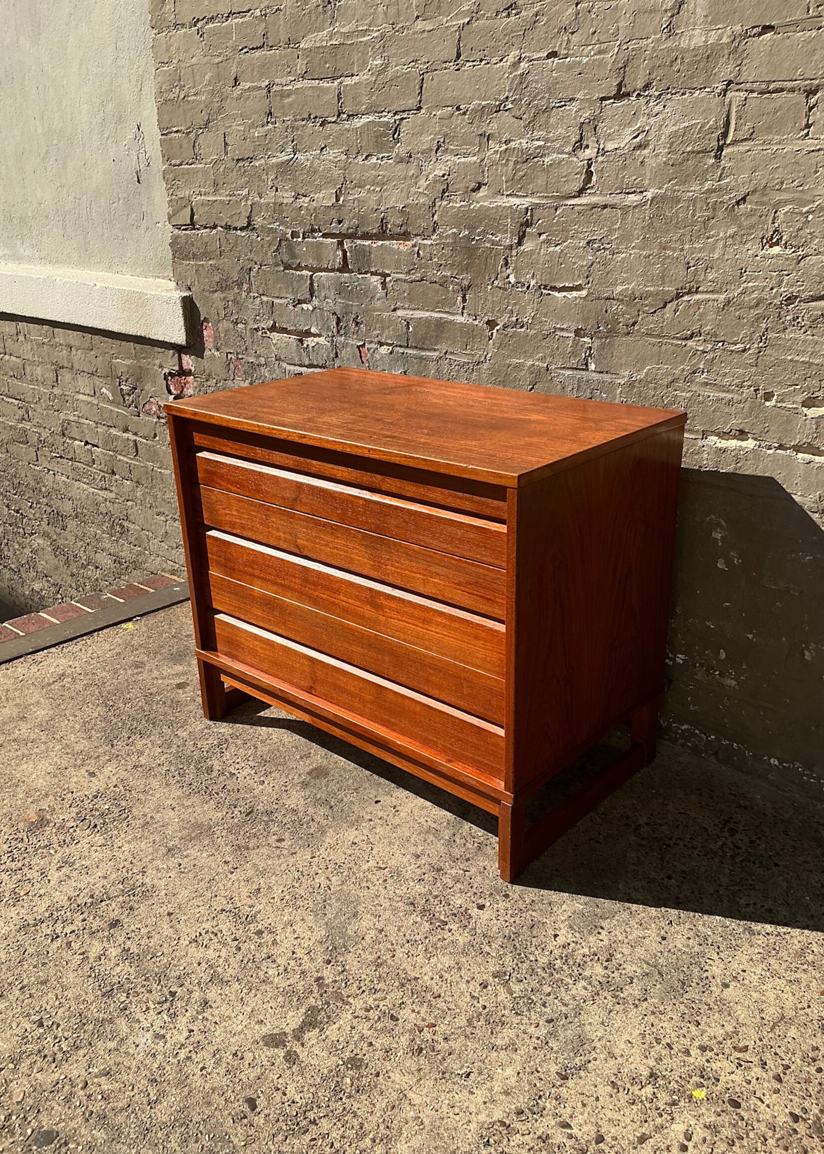 GOODWOOD Danish Modern Teak Chest of Drawers