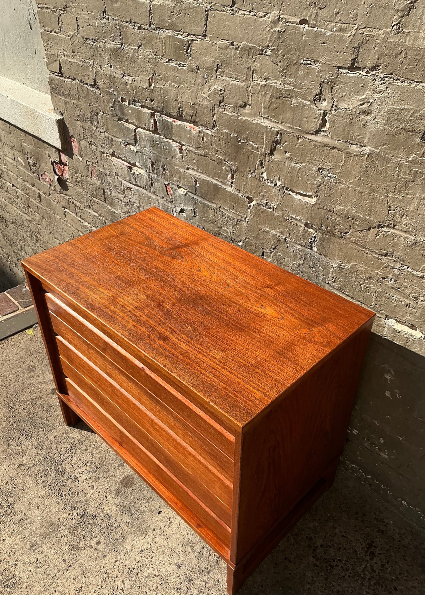 GOODWOOD Danish Modern Teak Chest of Drawers