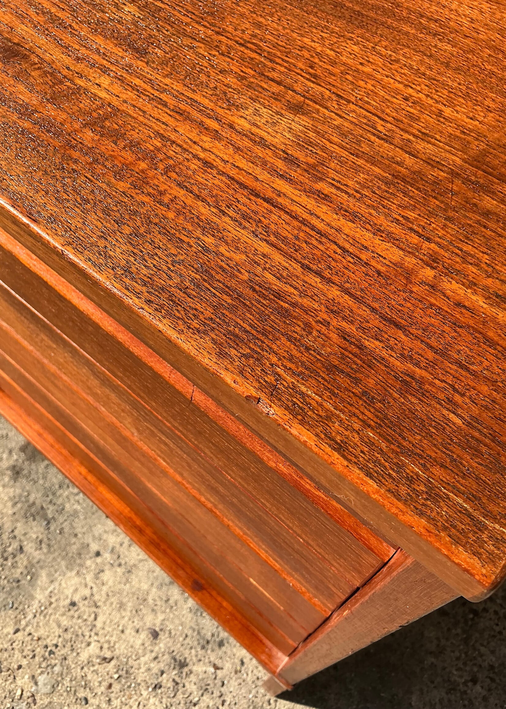 GOODWOOD Danish Modern Teak Chest of Drawers