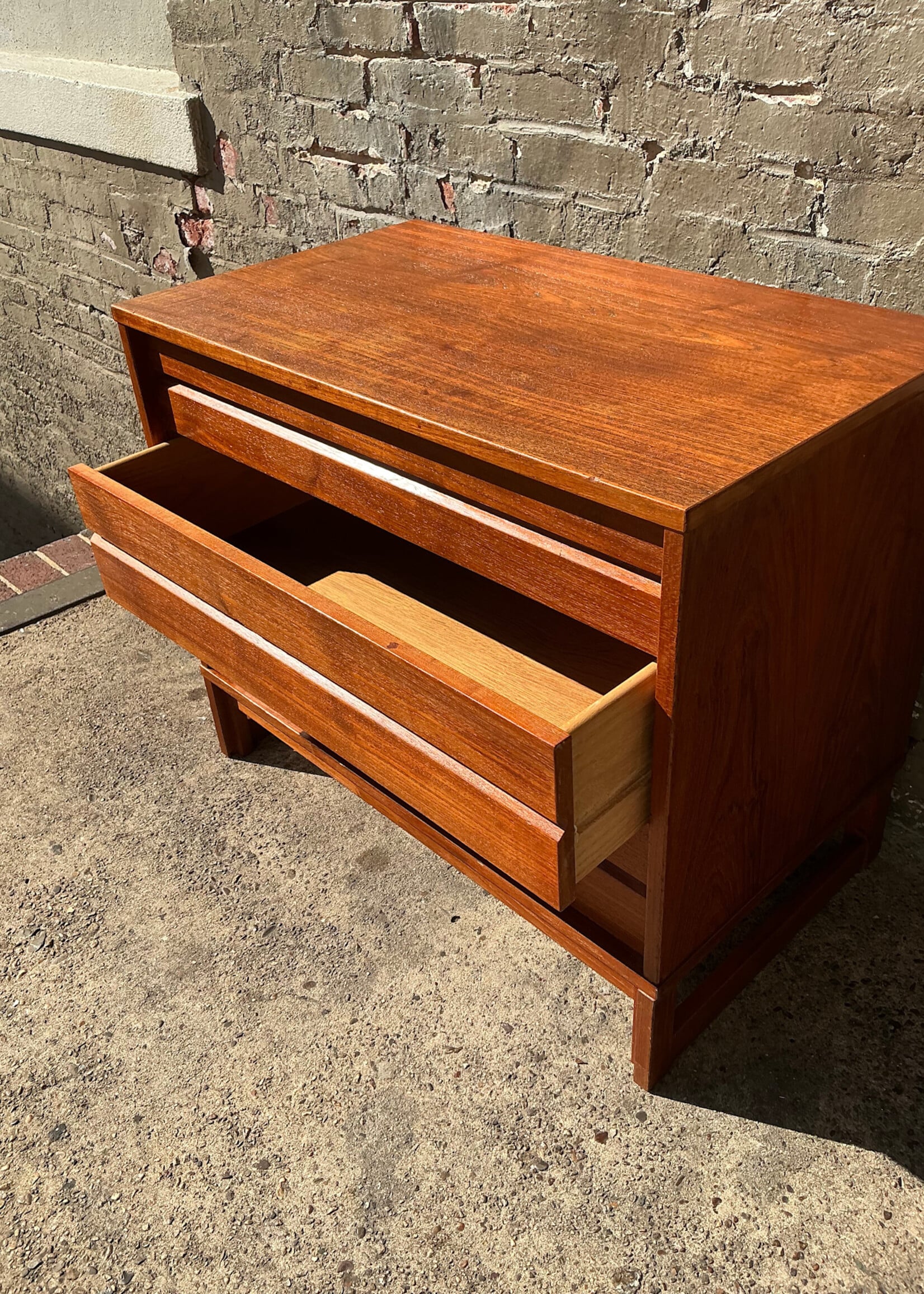 GOODWOOD Danish Modern Teak Chest of Drawers