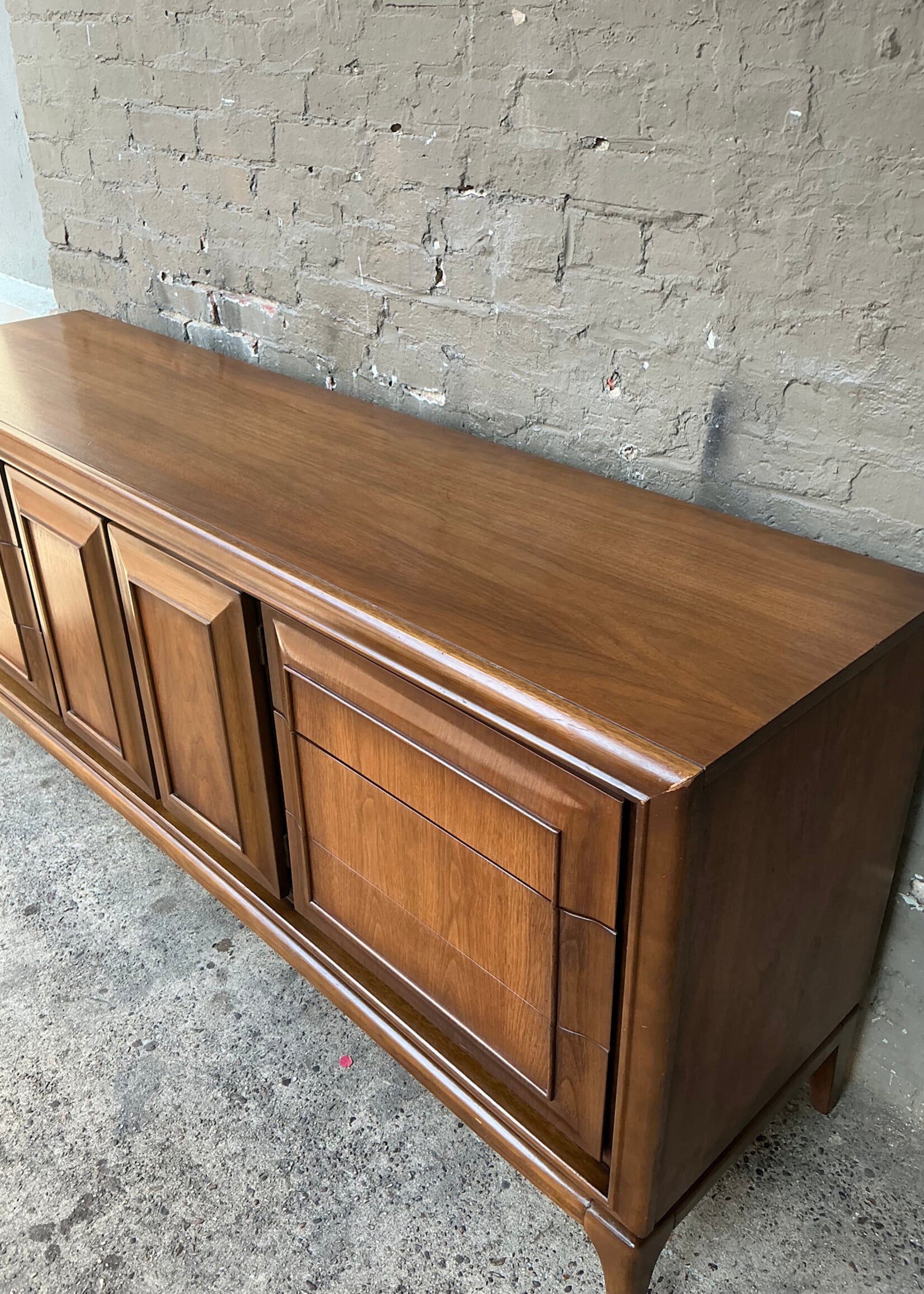 GOODWOOD MCM Walnut Triple Dresser