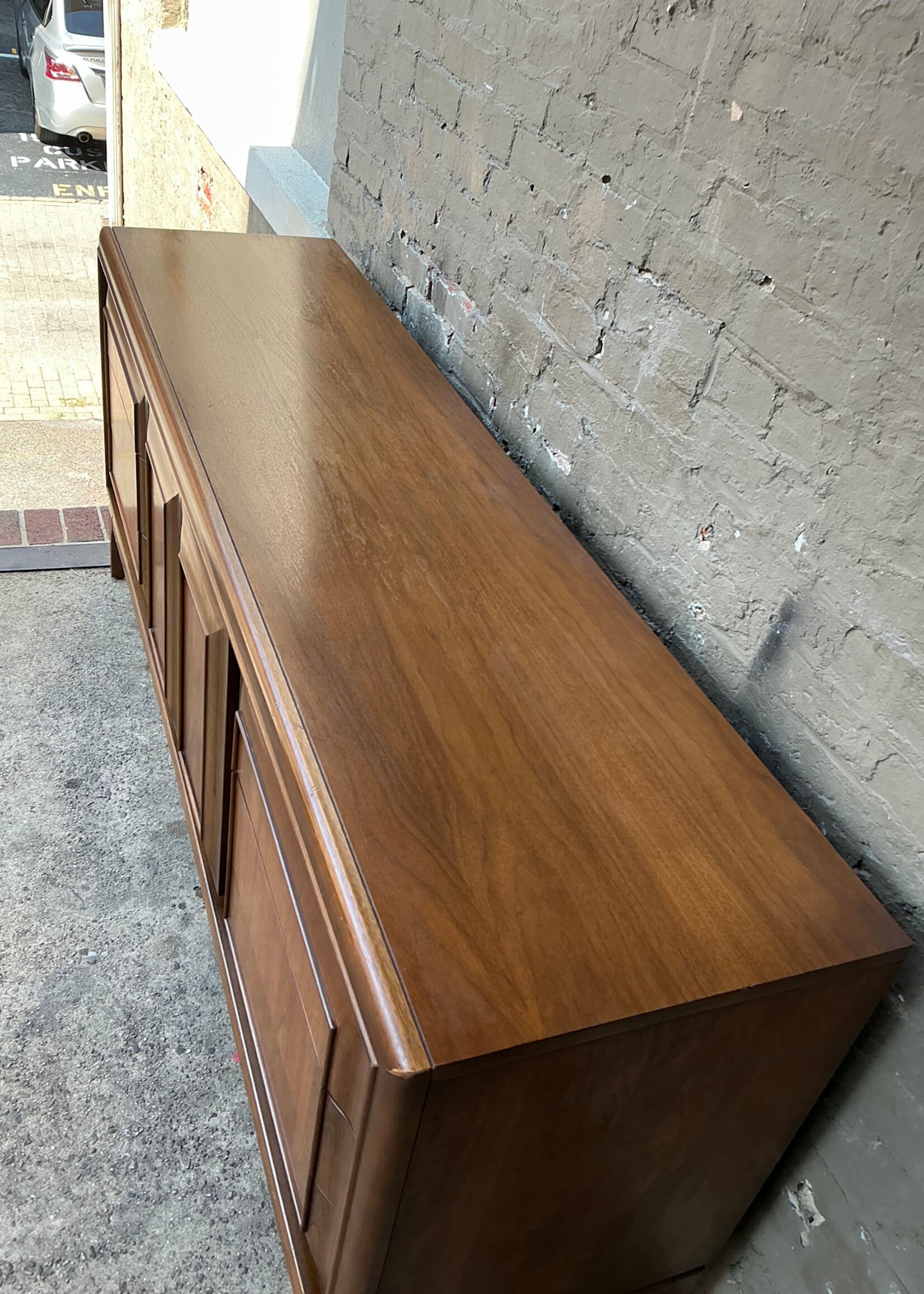GOODWOOD MCM Walnut Triple Dresser