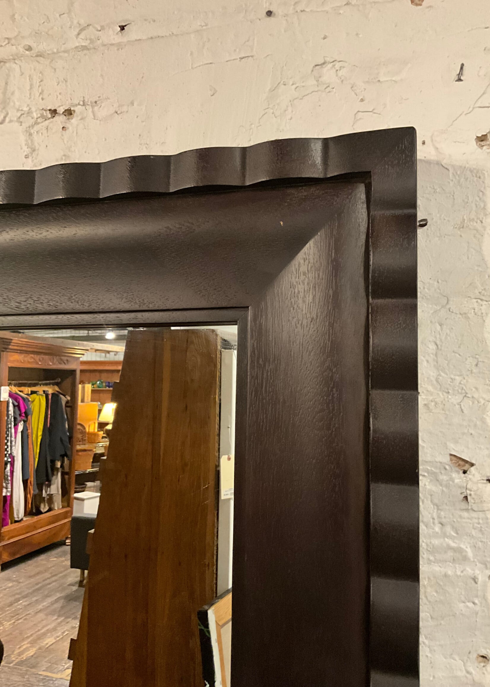 GOODWOOD Large Black Composite Mirror