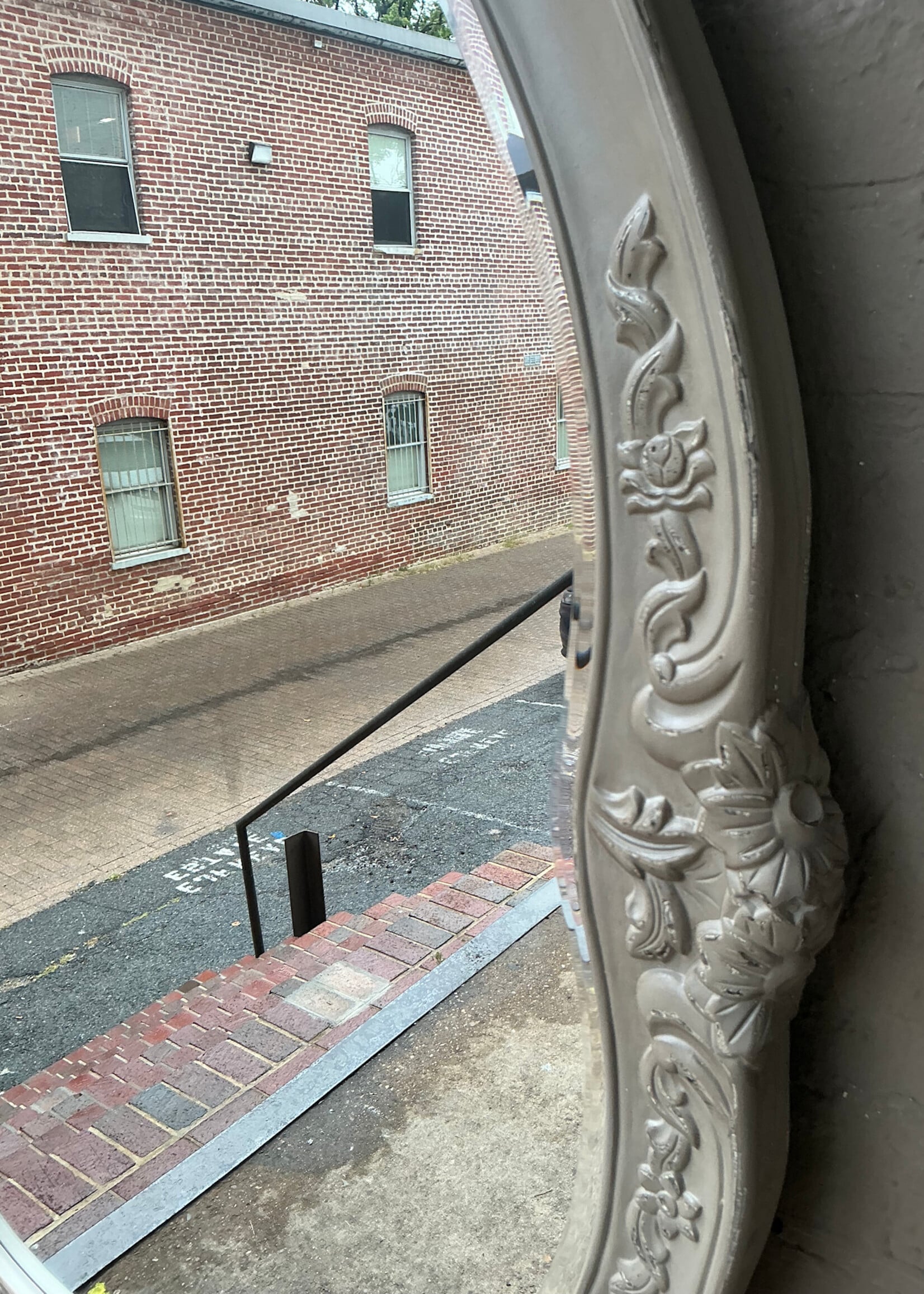 GOODWOOD Large Carved Wood Mirror