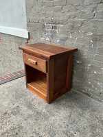 GOODWOOD Crate Style Pine Nightstand