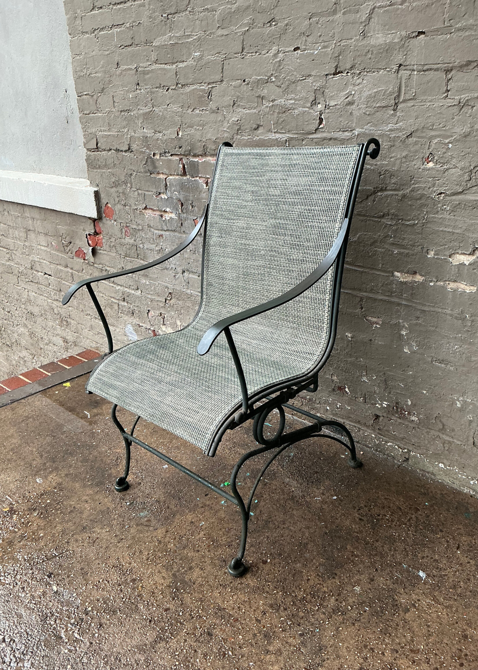 GOODWOOD Iron Patio Spring Rocker