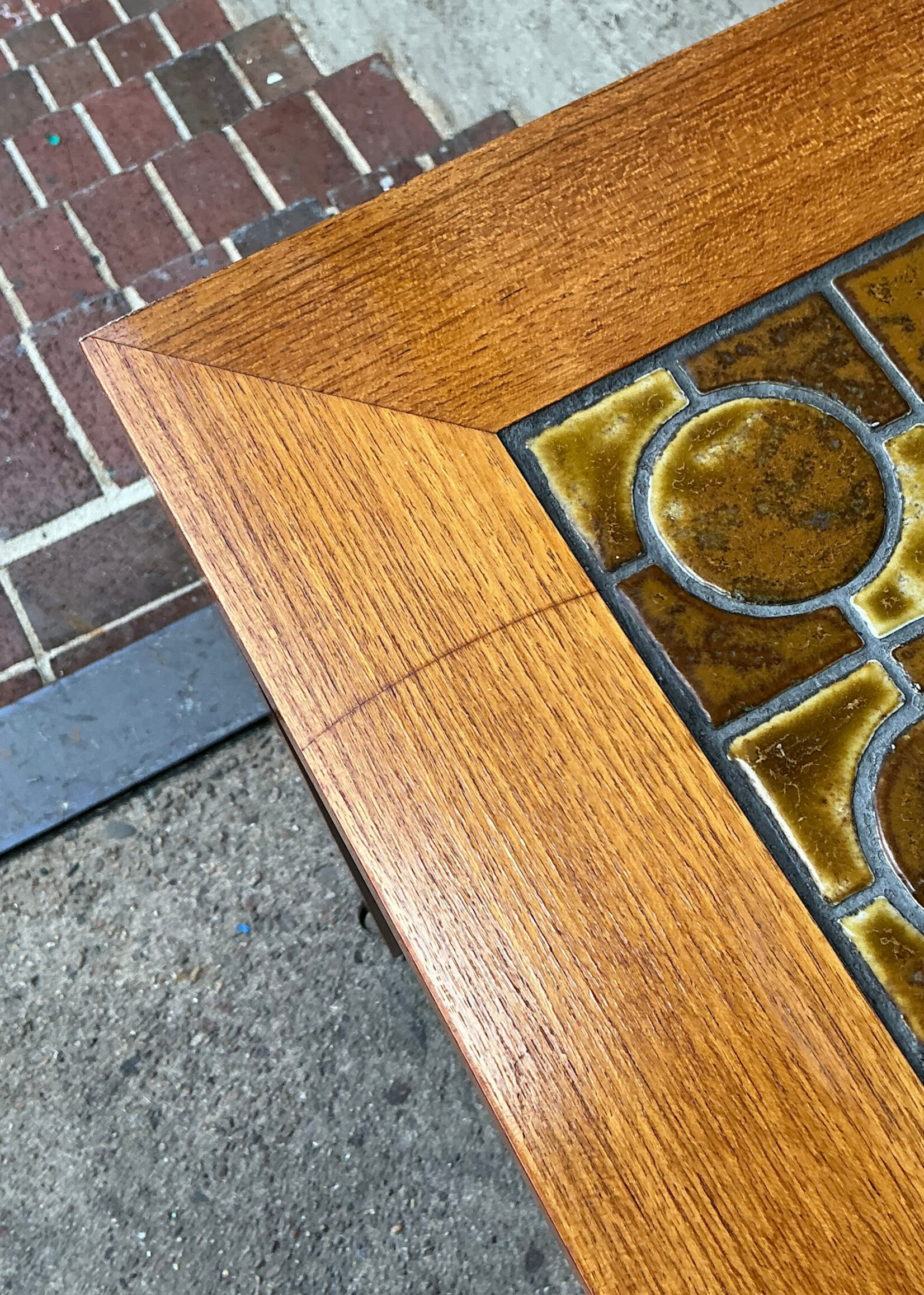 GOODWOOD Danish Modern Teak Console, Two Drawers