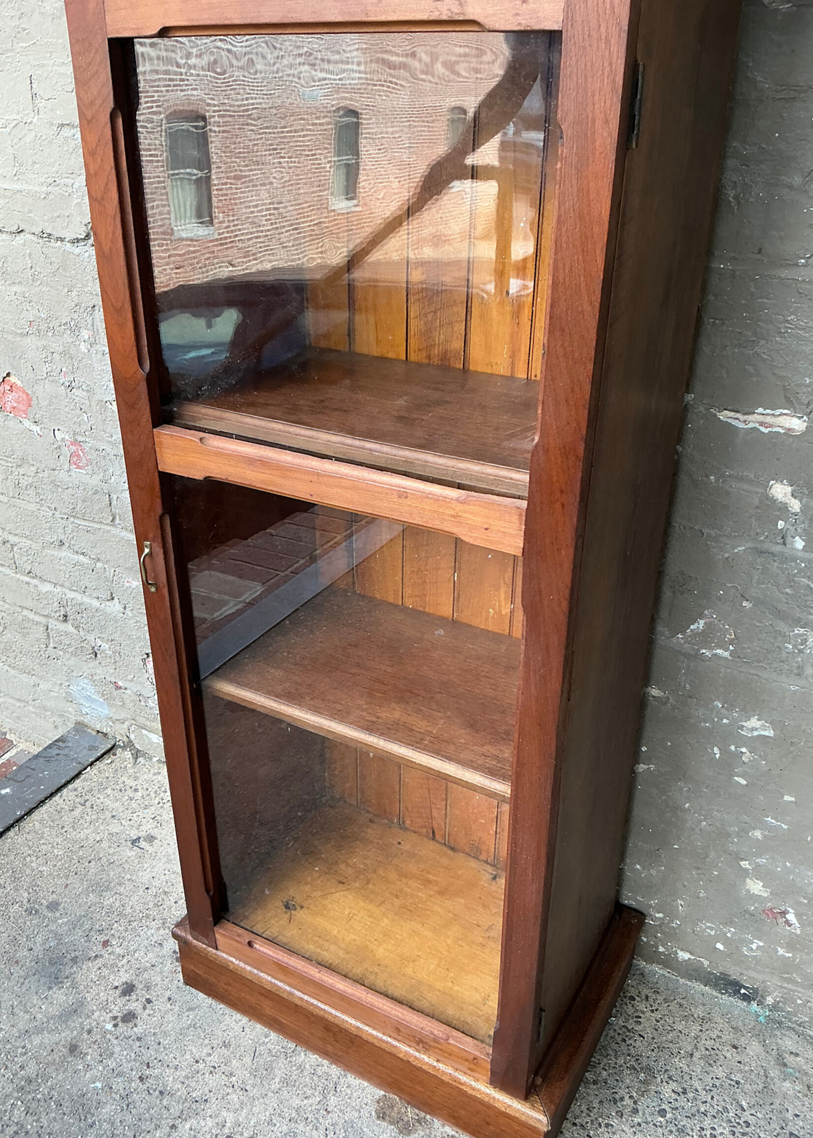 GOODWOOD Antique Marble Top Bookcase