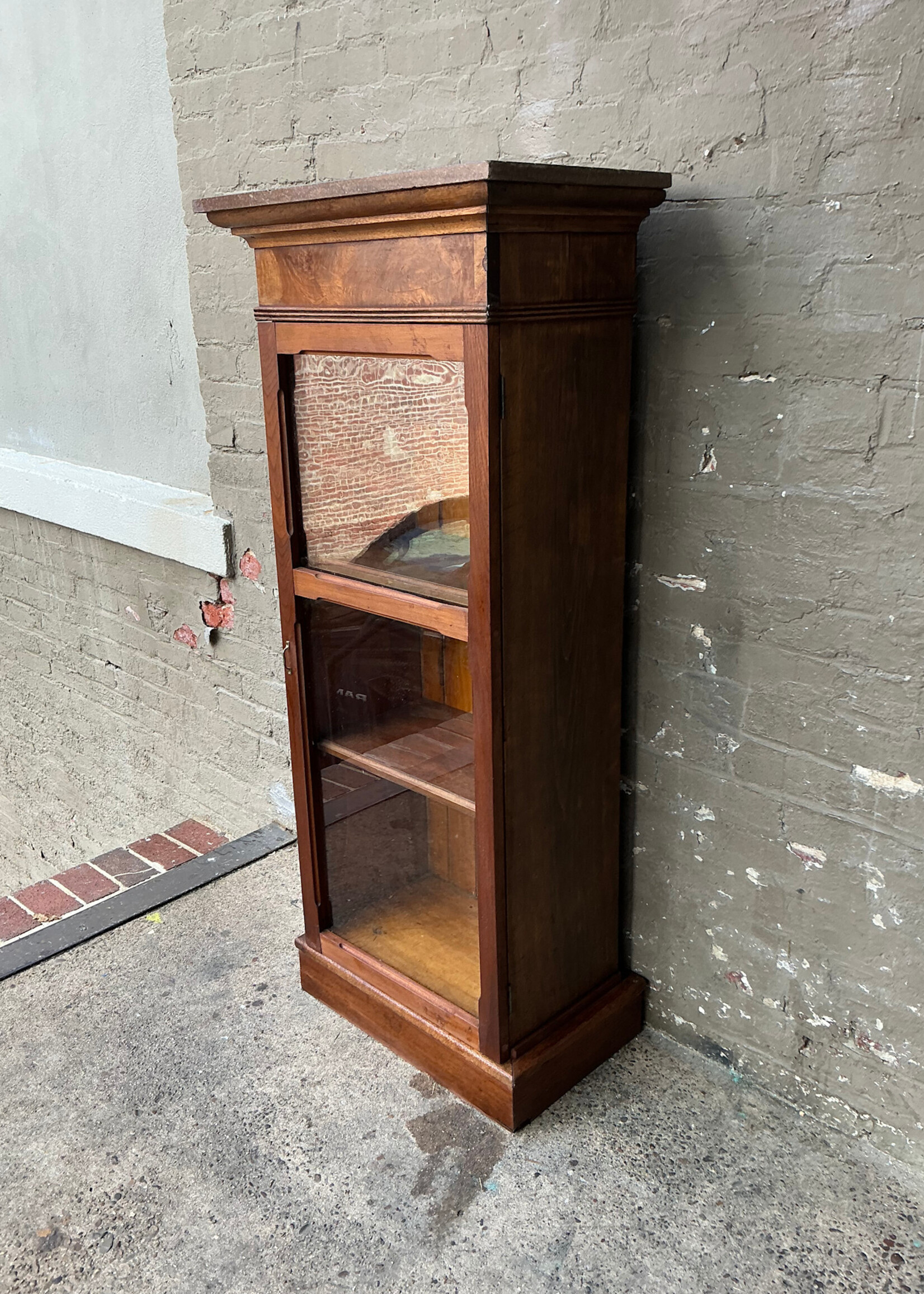 GOODWOOD Antique Marble Top Bookcase