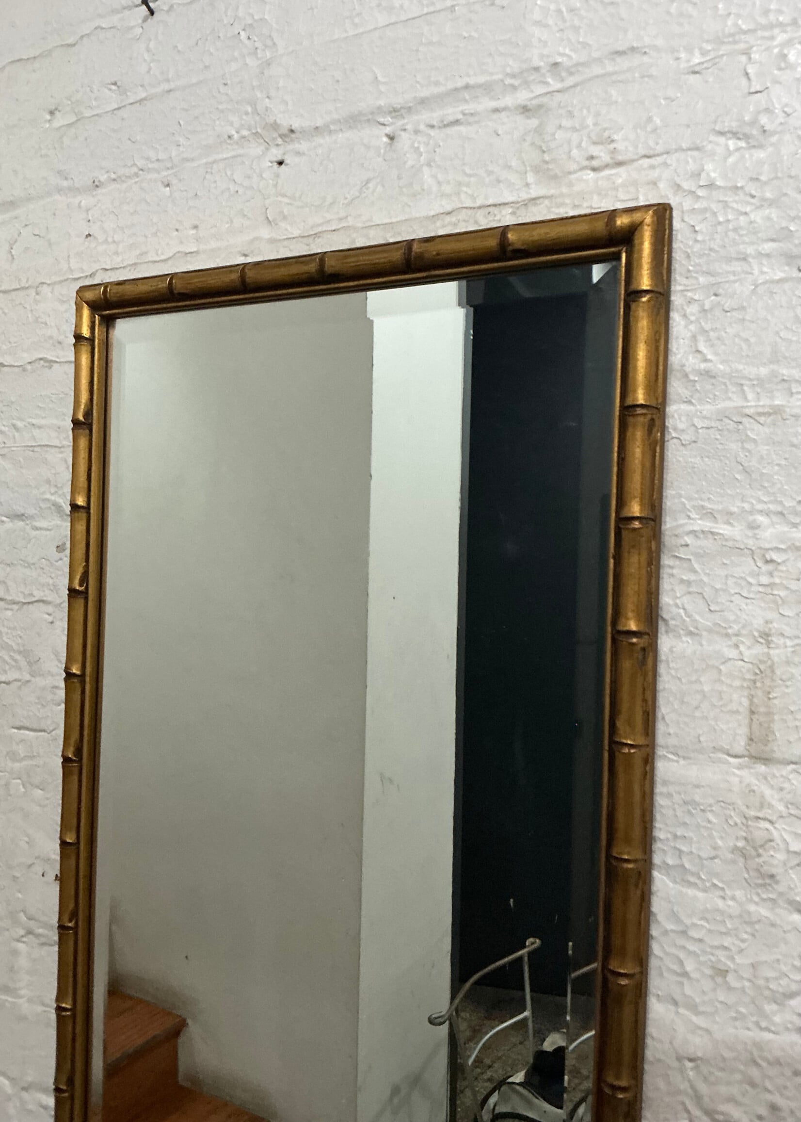 GOODWOOD Gilt Faux Bamboo Mirror