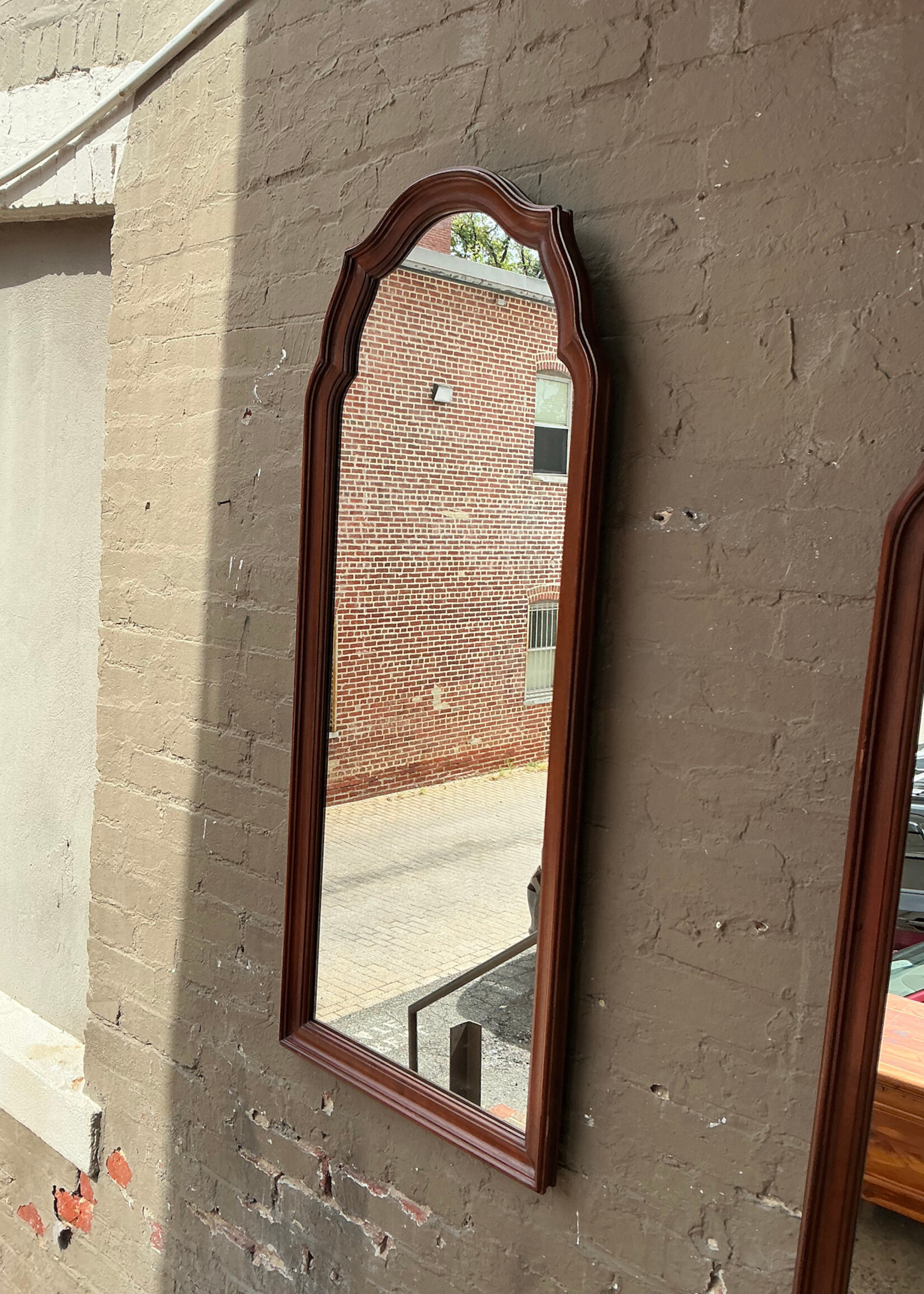 GOODWOOD Queen Anne Style Mahogany Mirror