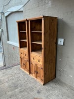 GOODWOOD Vintage Mexican Waxed Pine Cabinet