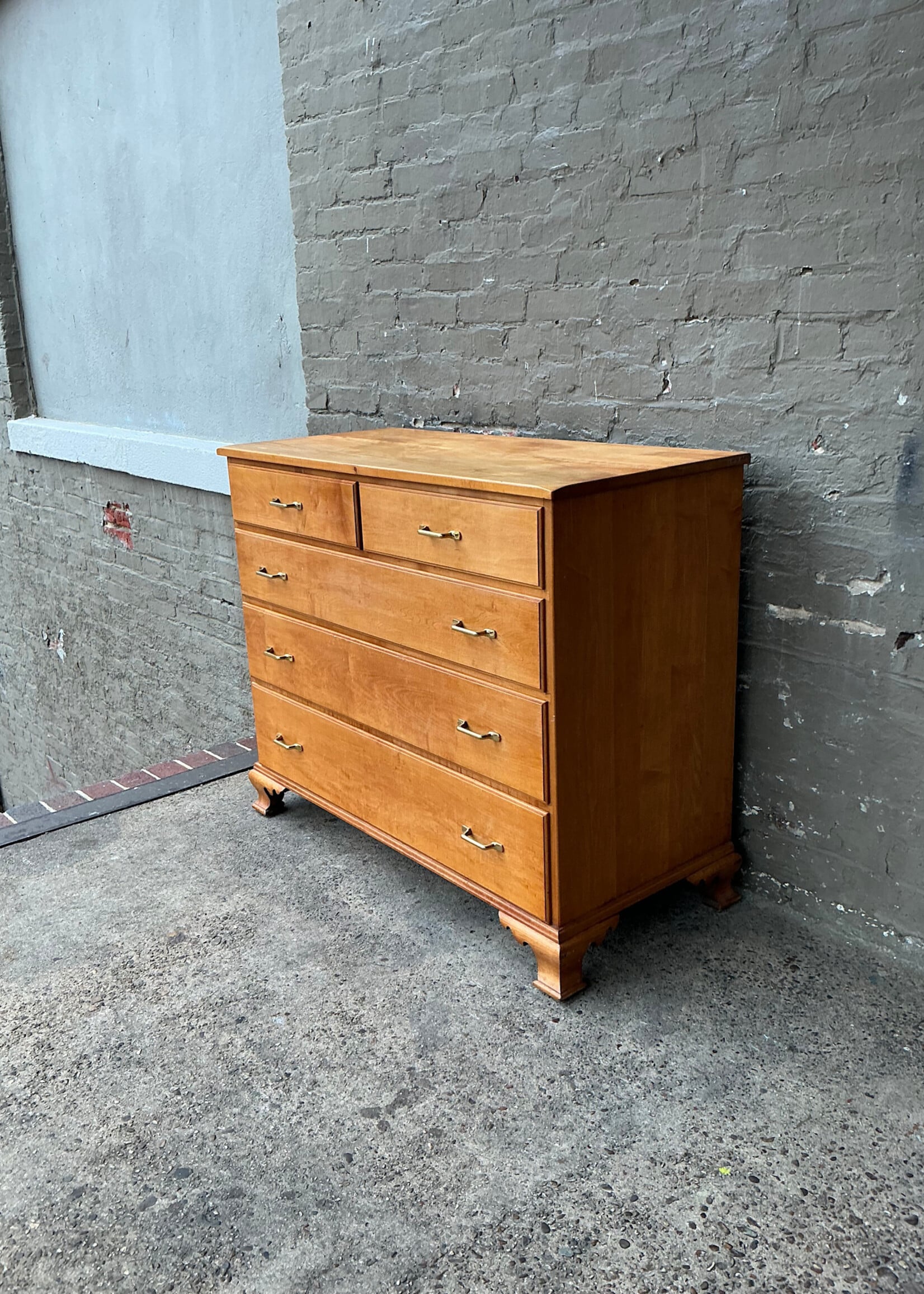 GOODWOOD Vintage Solid Maple Chest of Drawers
