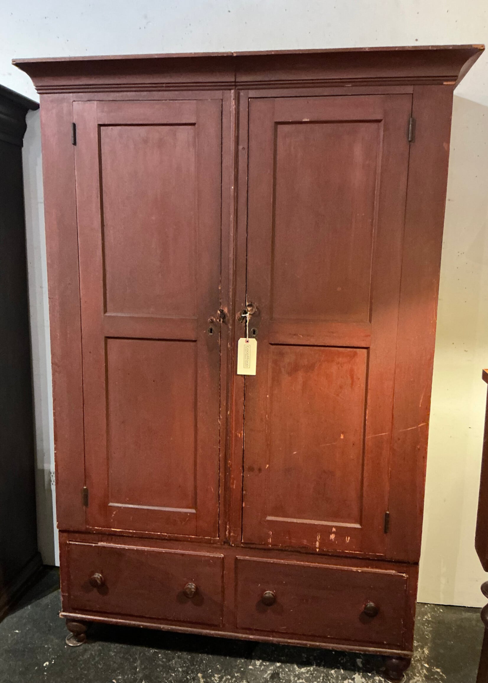 GOODWOOD 19th Century Three Piece Wardrobe