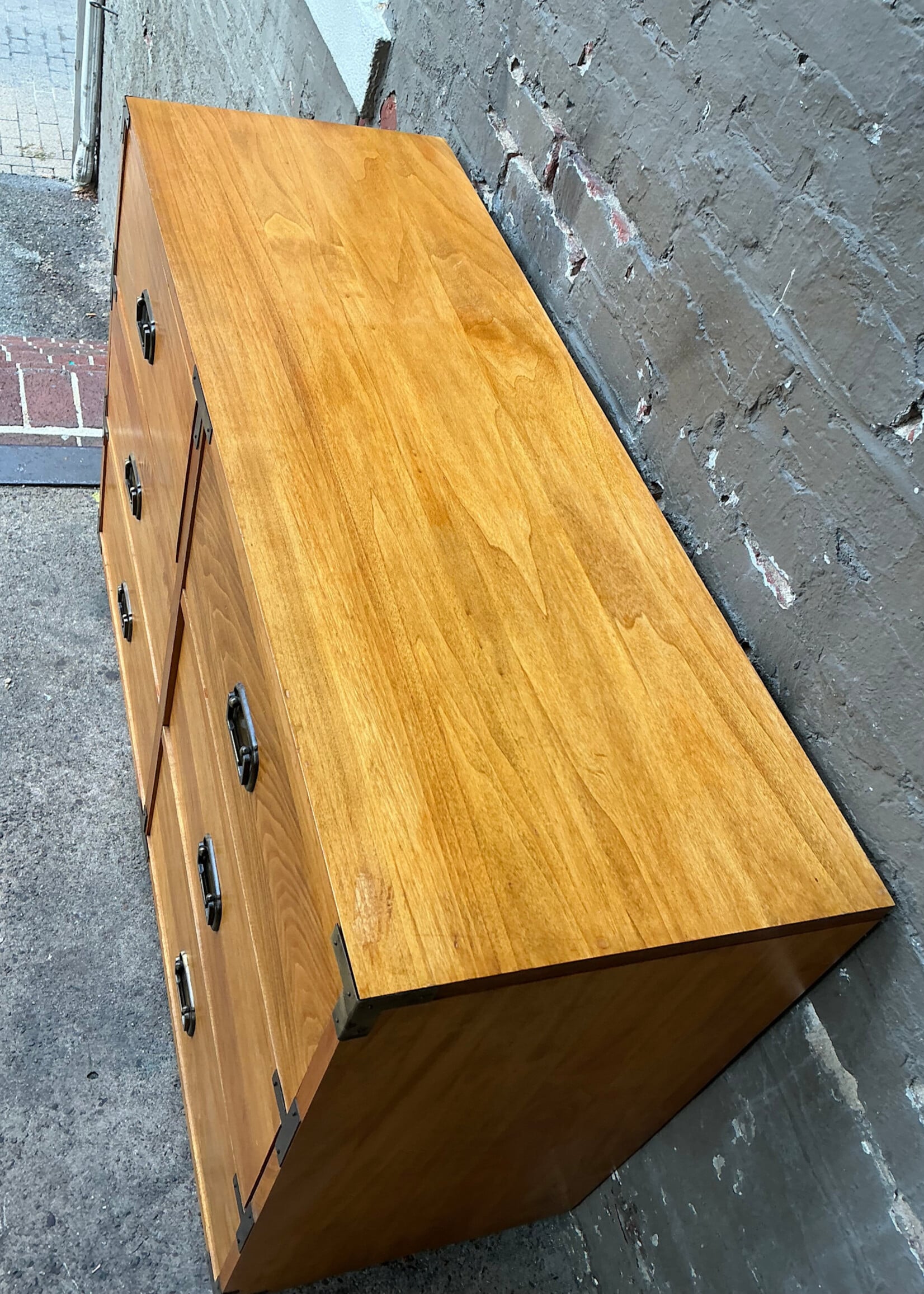 GOODWOOD Vintage Pine Campaign Style Chest