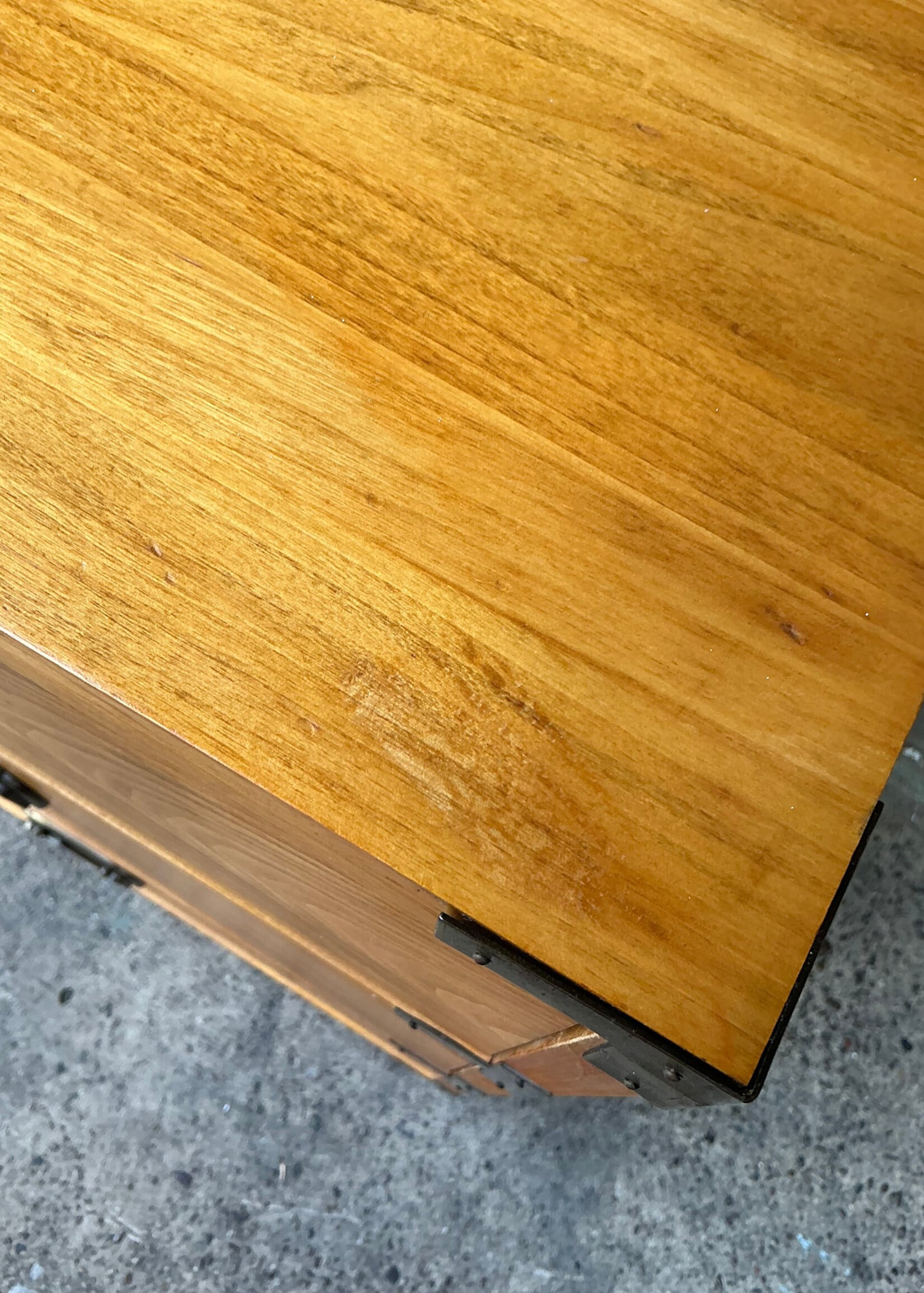 GOODWOOD Vintage Pine Campaign Style Chest
