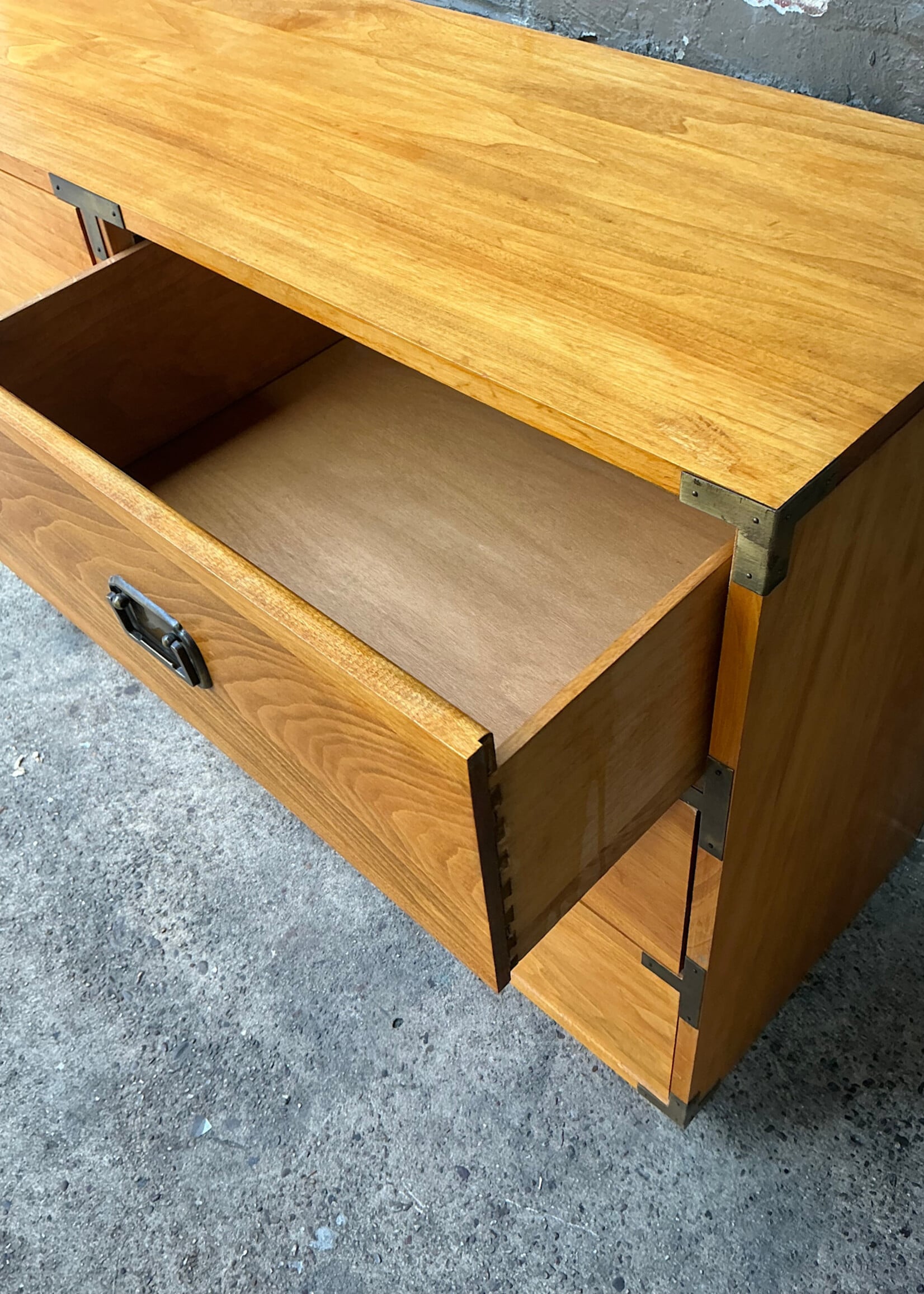GOODWOOD Vintage Pine Campaign Style Chest