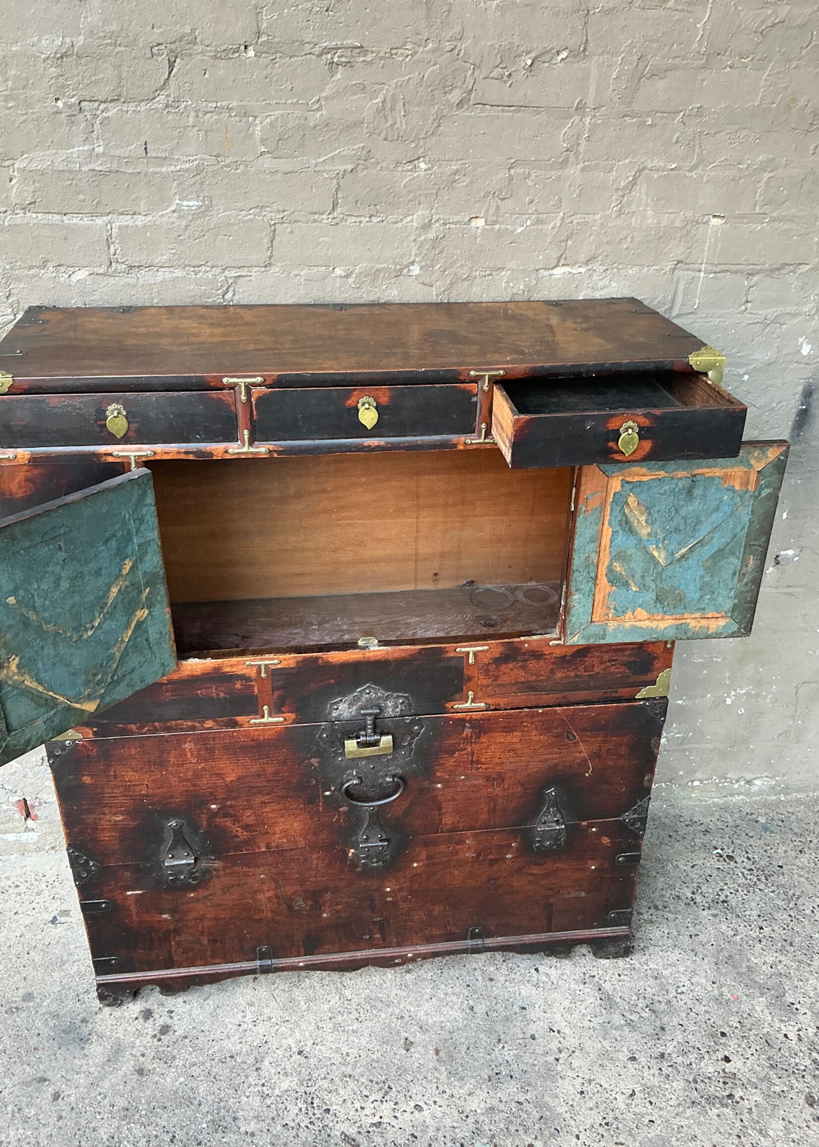 GOODWOOD Antique Korean Tansu Chest