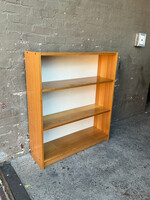 GOODWOOD Danish Modern Pine Bookcase (w/White Back)