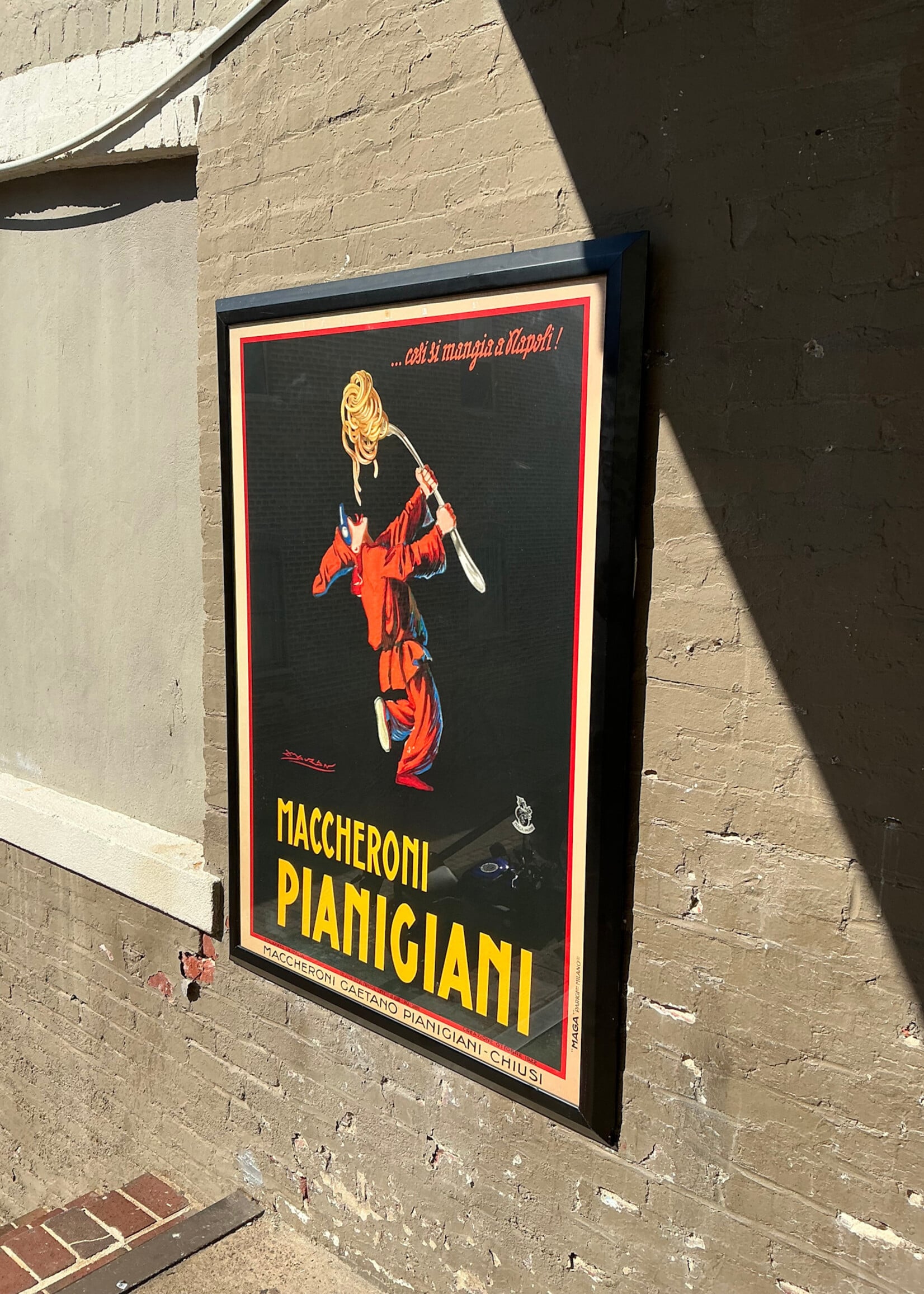 GOODWOOD Art Deco Poster, Frame Damage