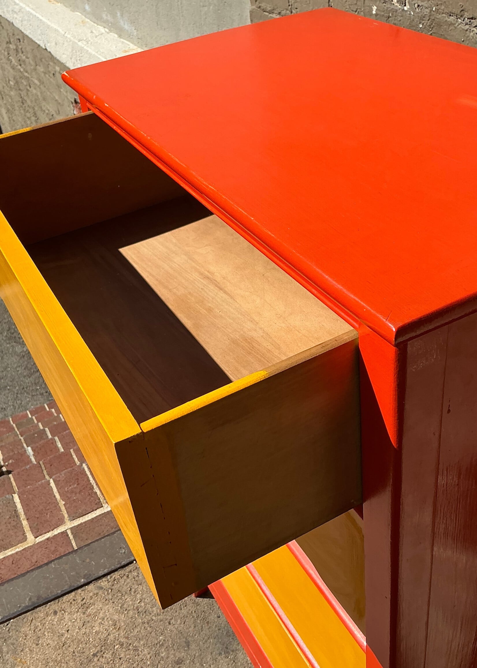GOODWOOD Painted MCM Chest of Drawers