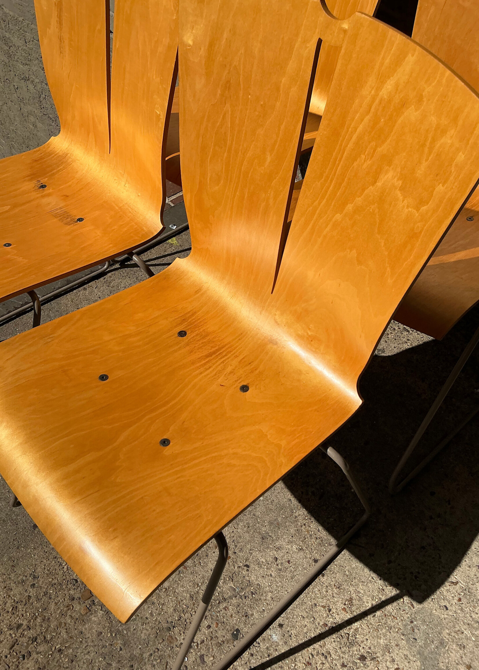 GOODWOOD Set of Four Bentwood Dining Chairs by Falcon