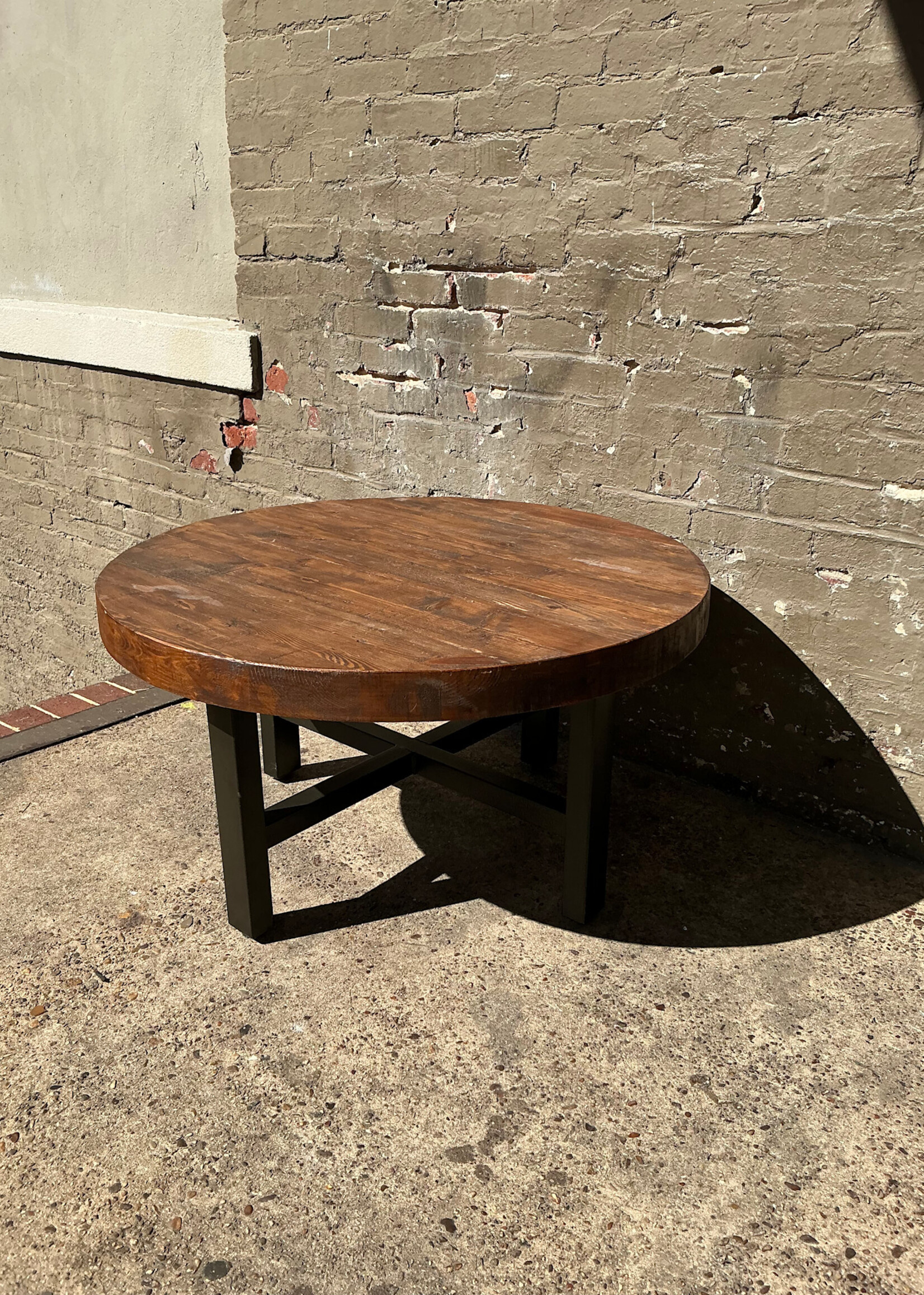GOODWOOD Industrial Solid Pine Coffee Table