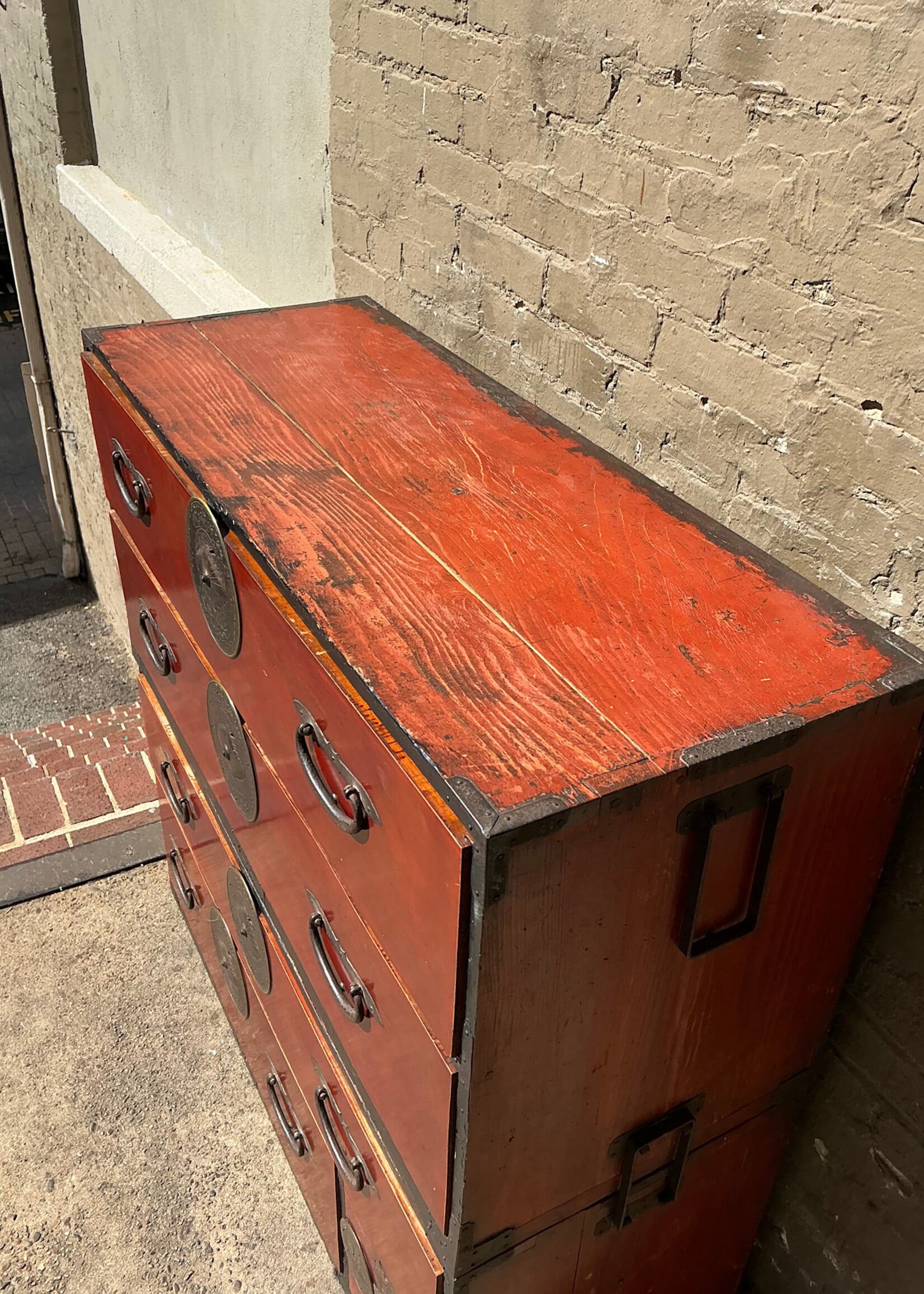 GOODWOOD Antique Stacking Tanzu Chest
