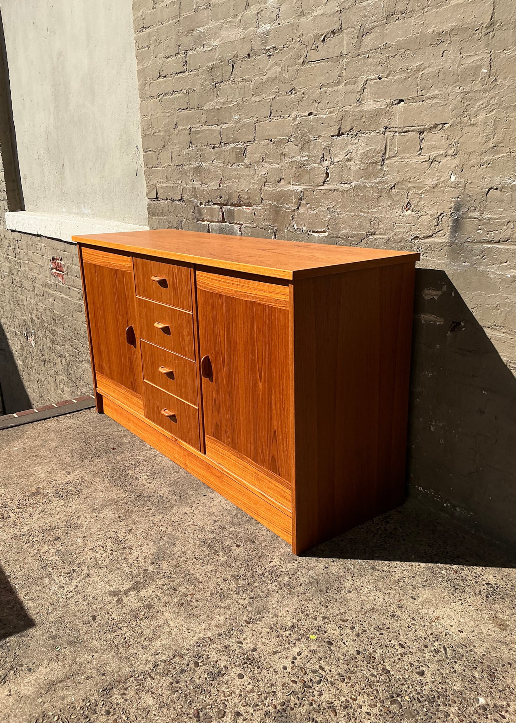 GOODWOOD MCM Teak Credenza