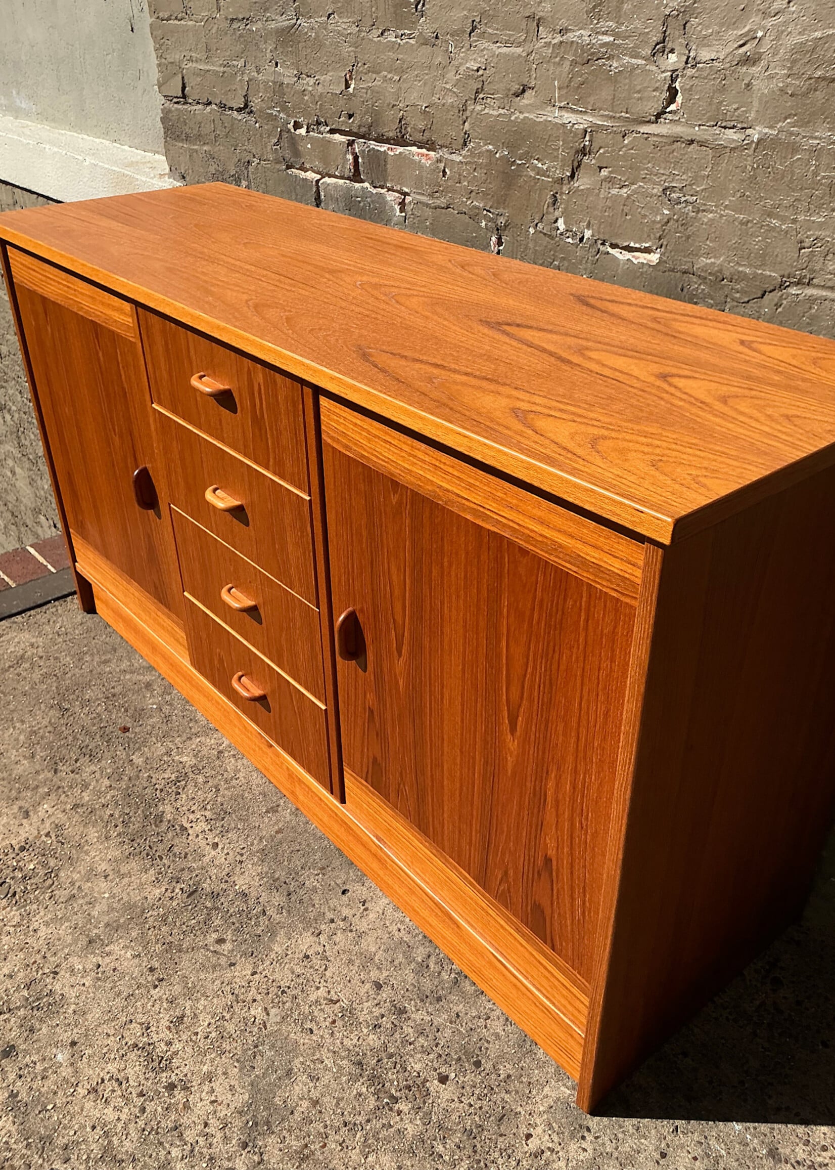 GOODWOOD MCM Teak Credenza