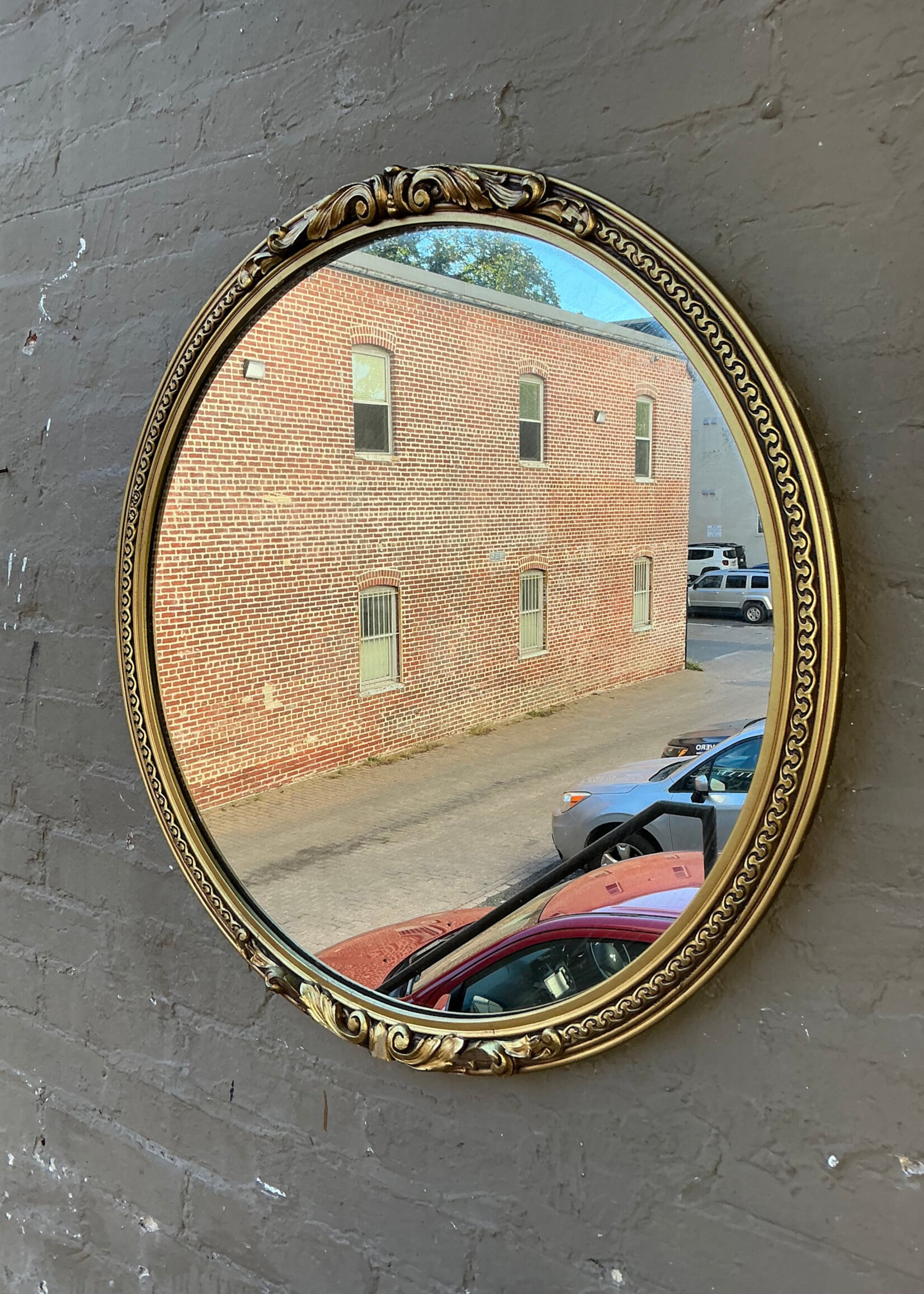 GOODWOOD Art Deco Round Mirror