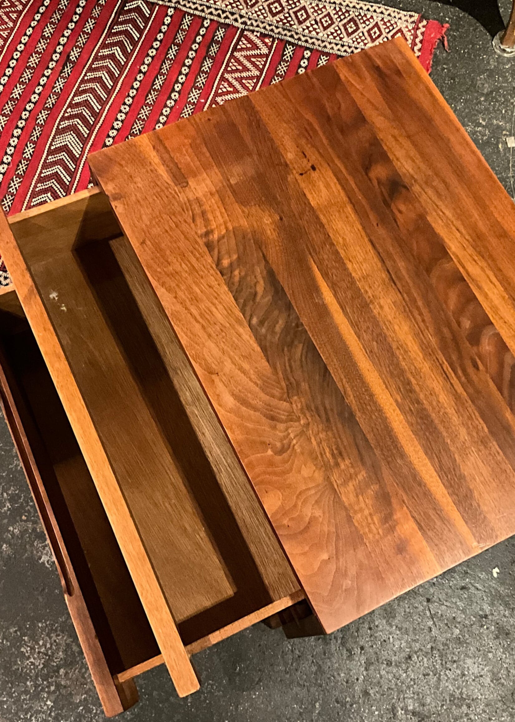 GOODWOOD MCM Style Walnut Nightstand